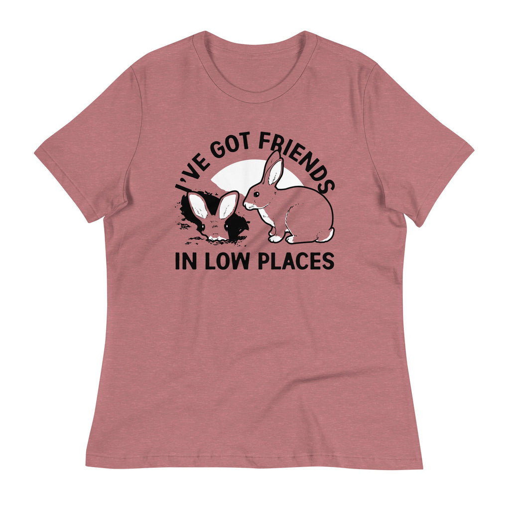 I've Got Friends In Low Places Women's Signature Tee Hoodie, Sweatshirt | PureTeeCo.com (Image 2)