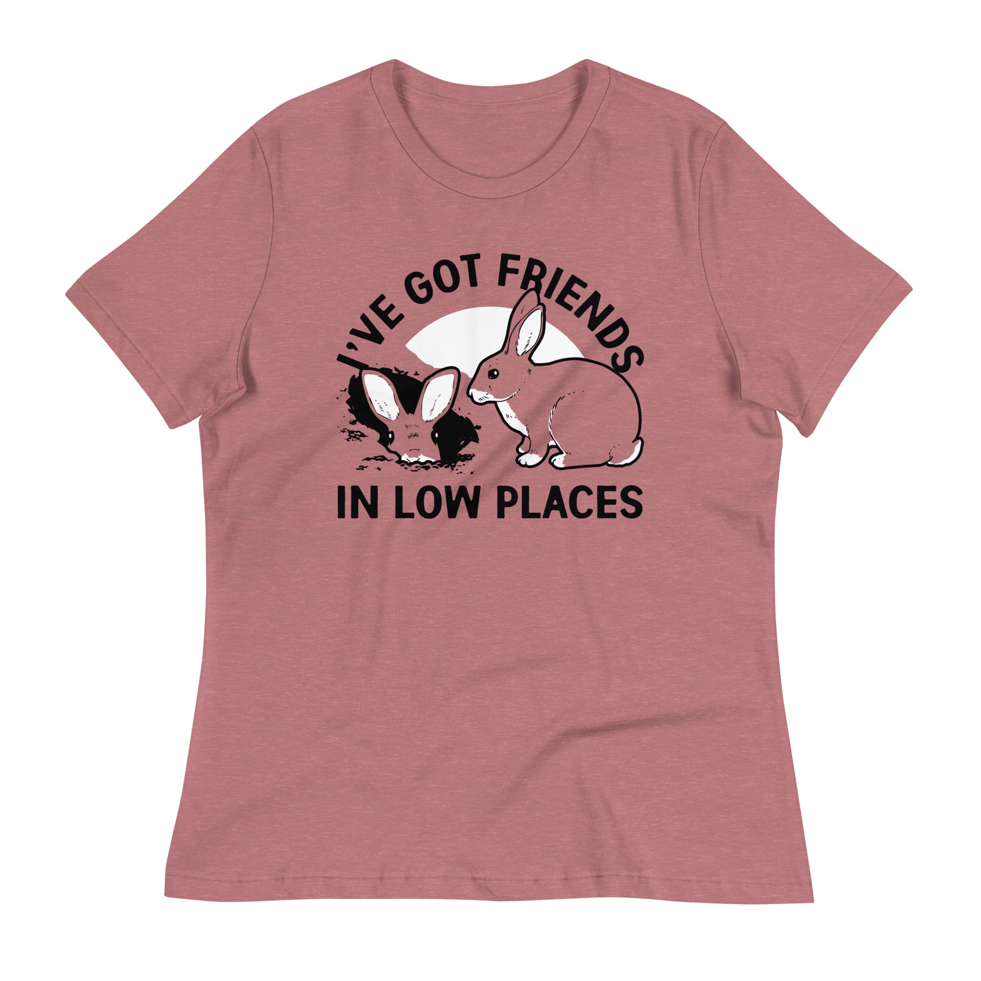 I've Got Friends In Low Places Women's Signature Tee Hoodie, Sweatshirt | PureTeeCo.com (Image 2)