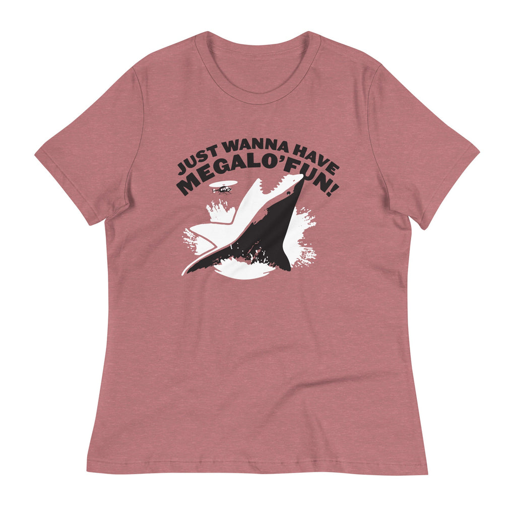 Just Wanna Have Megalo' Fun! Women's Signature Tee Hoodie, Sweatshirt | PureTeeCo.com (Image 2)