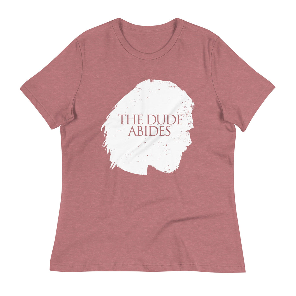 The Dude Abides Women's Signature Tee Hoodie, Sweatshirt | PureTeeCo.com (Image 4)