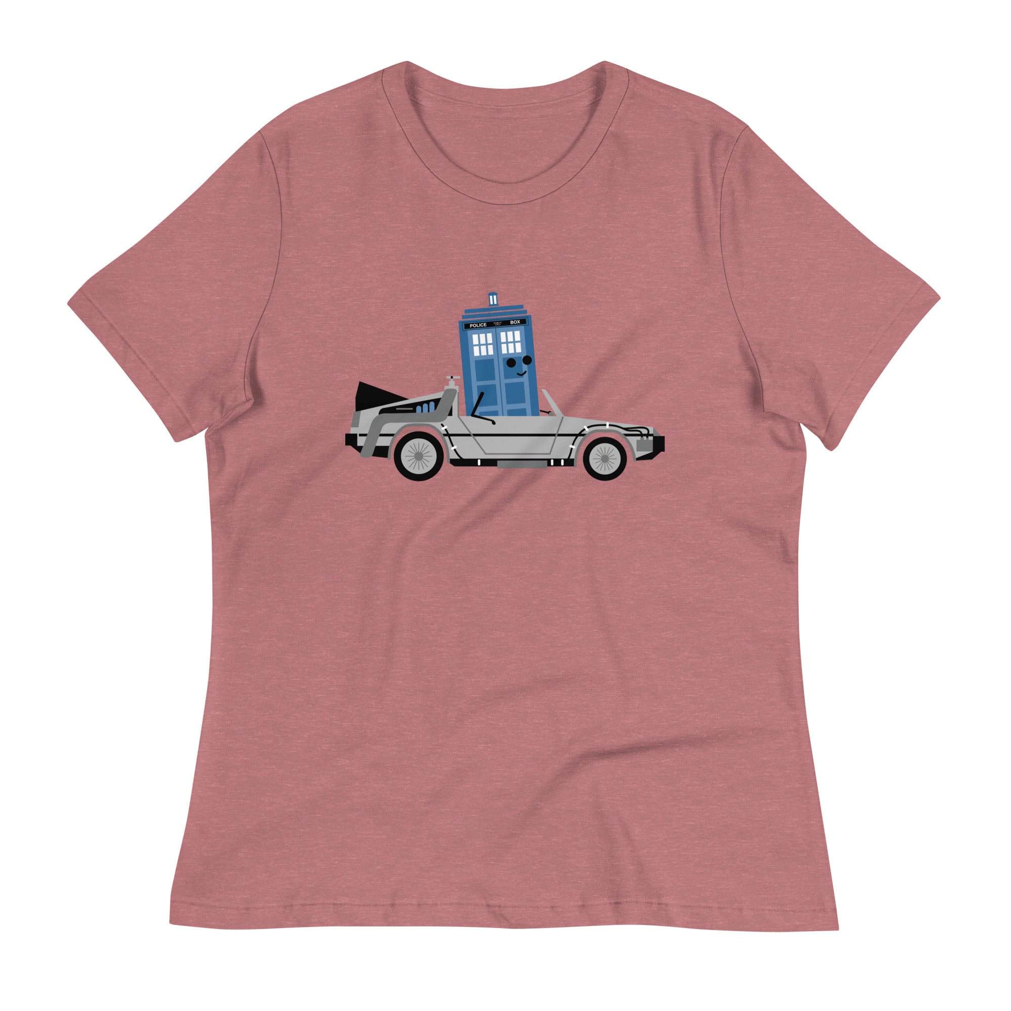 Time Machine x Two Women's Signature Tee Hoodie, Sweatshirt | PureTeeCo.com (Image 4)