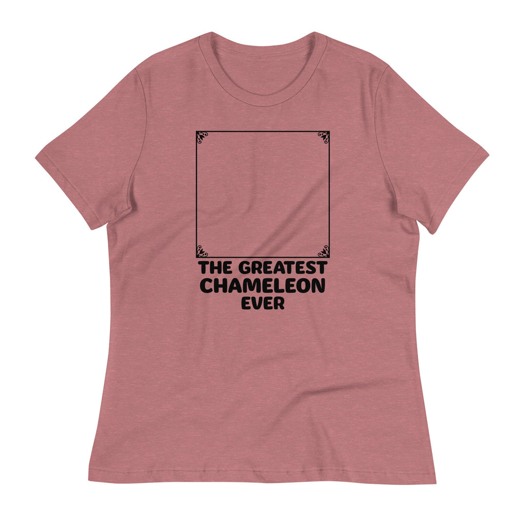 The Greatest Chameleon Ever Women's Signature Tee Hoodie, Sweatshirt | PureTeeCo.com (Image 2)