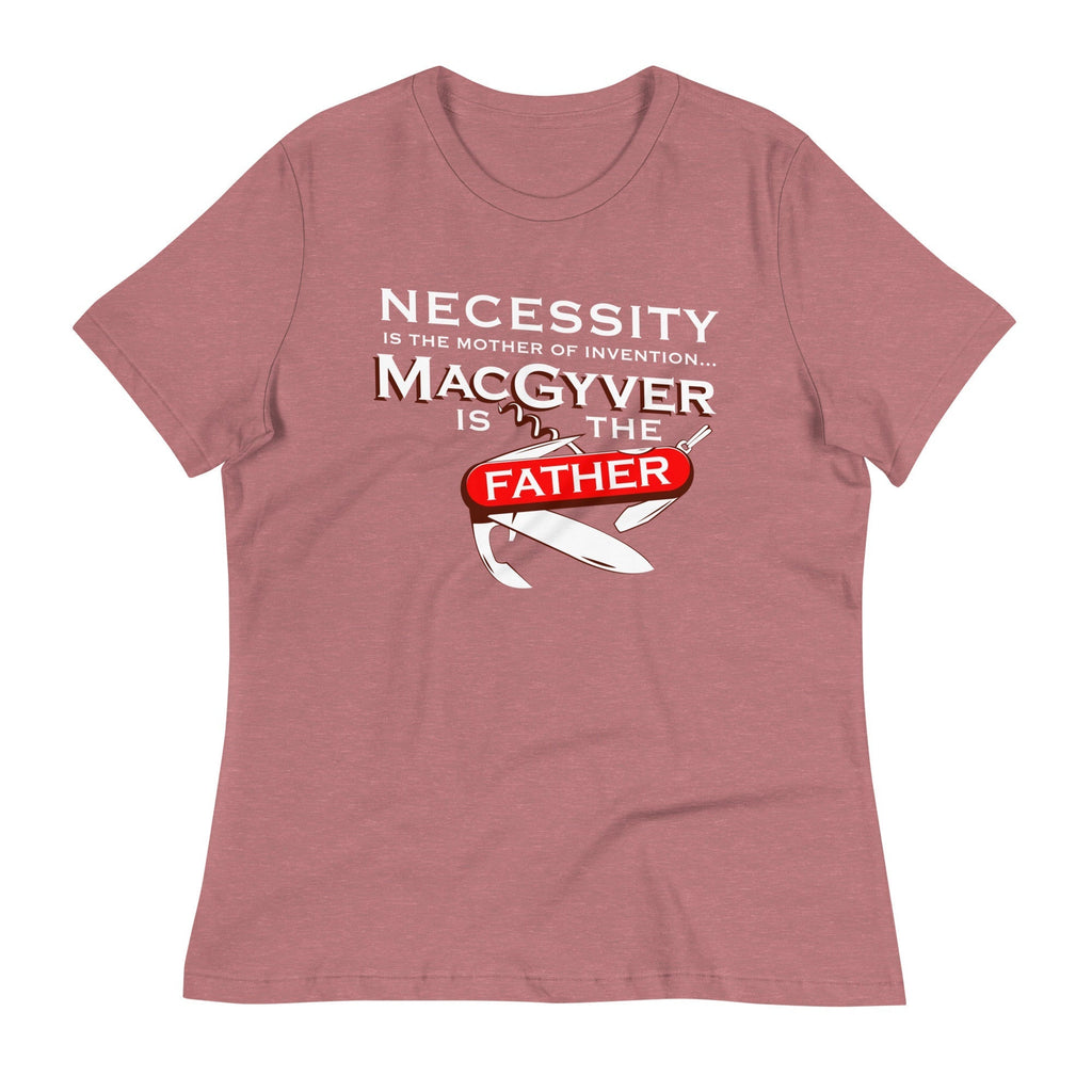 Necessity Is The Mother Women's Signature Tee Hoodie, Sweatshirt | PureTeeCo.com (Image 4)