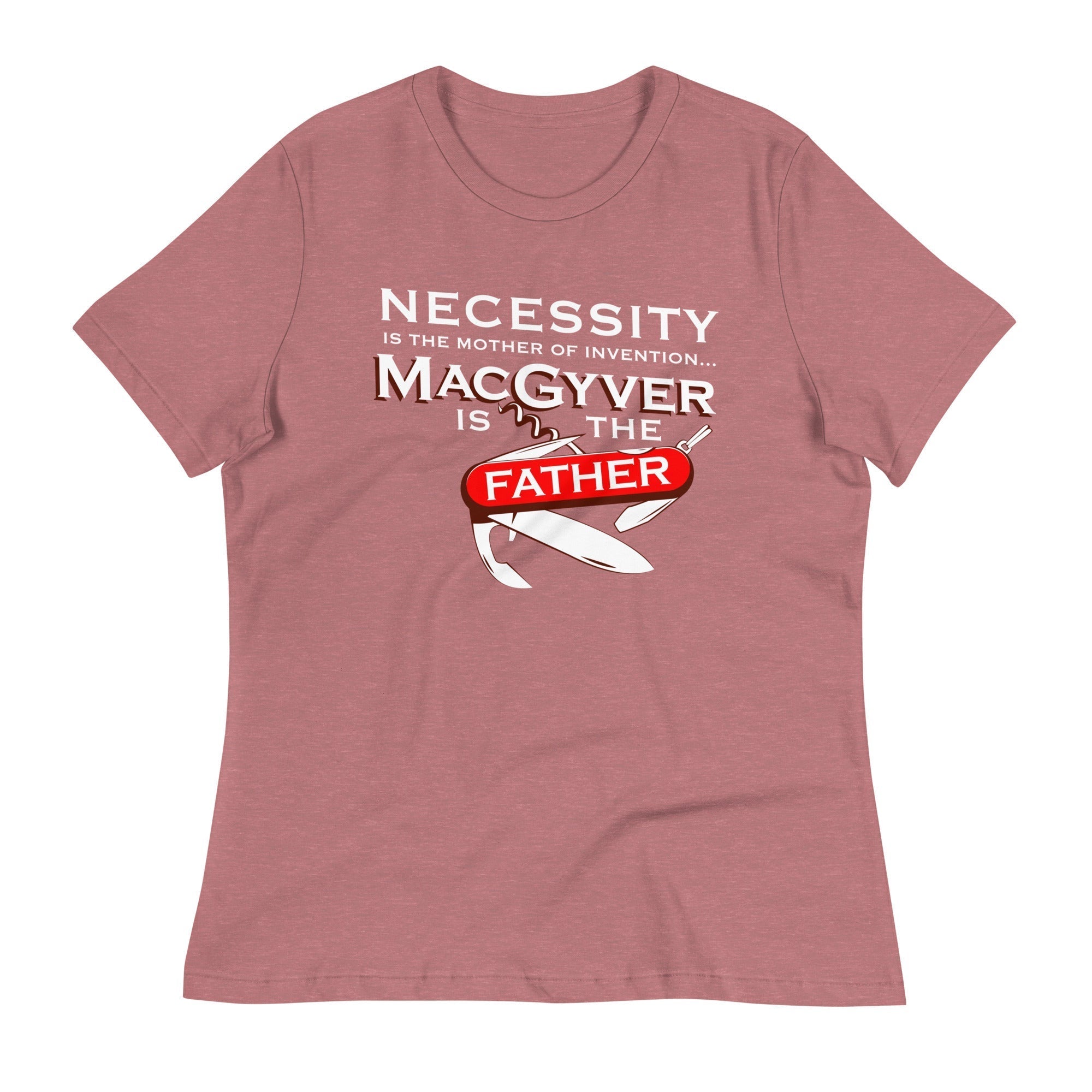 Necessity Is The Mother Women's Signature Tee Hoodie, Sweatshirt | PureTeeCo.com (Image 4)