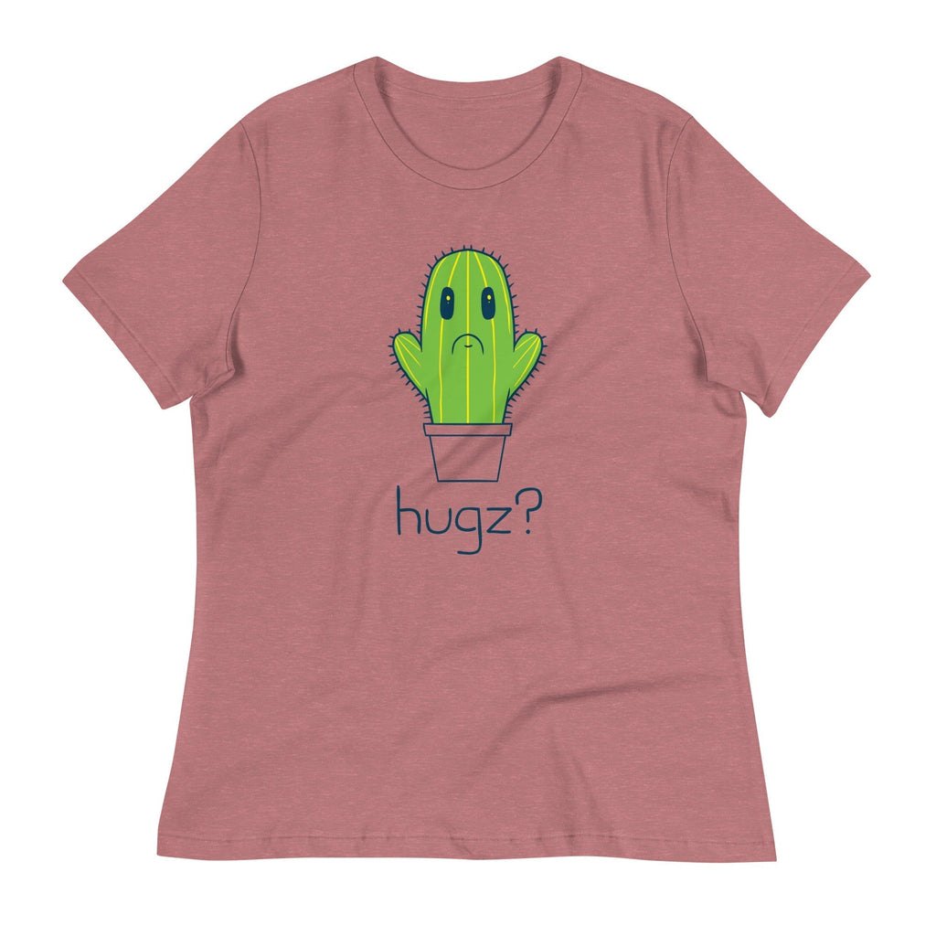 Hugz? Cactus Women's Signature Tee Hoodie, Sweatshirt | PureTeeCo.com (Image 2)