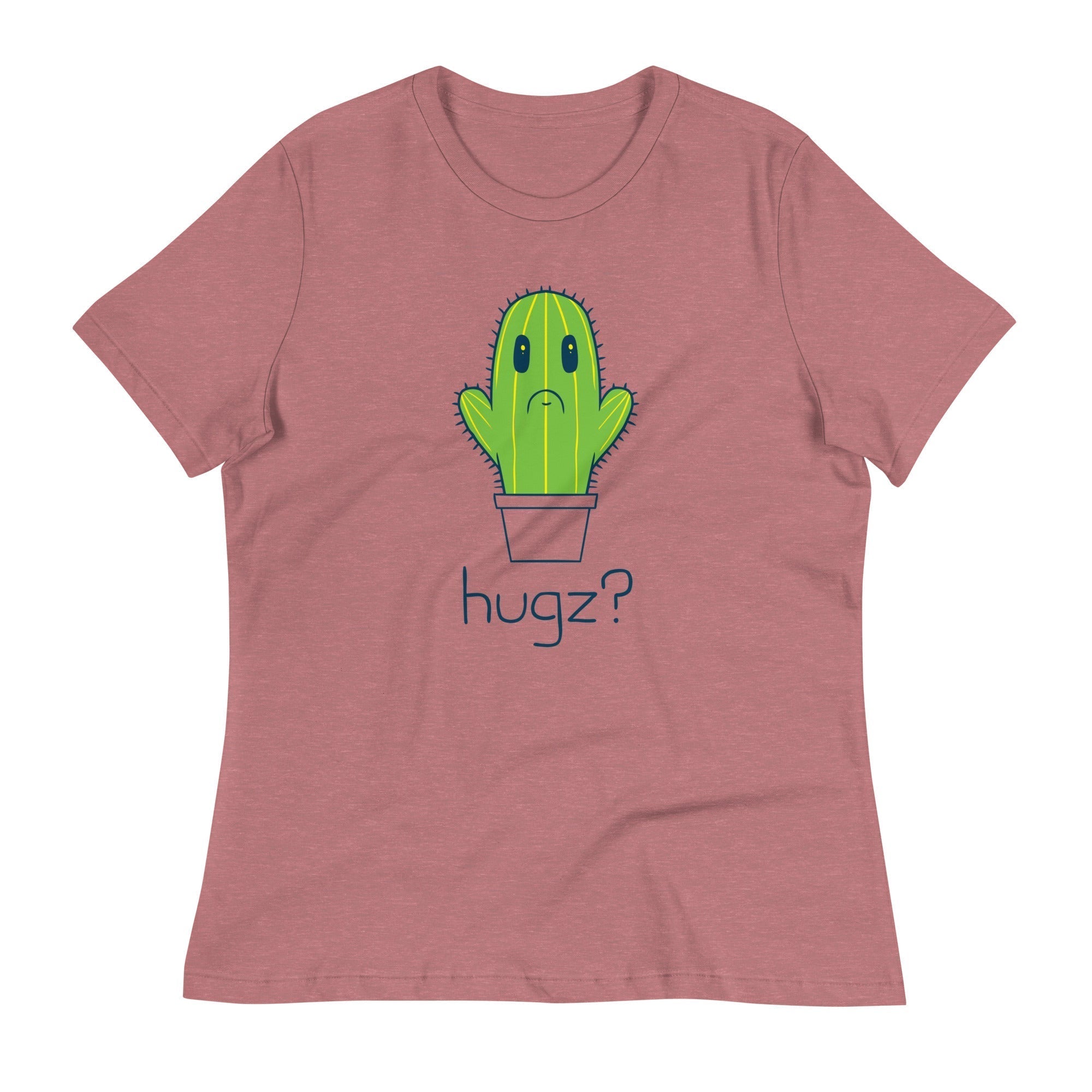 Hugz? Cactus Women's Signature Tee Hoodie, Sweatshirt | PureTeeCo.com (Image 2)