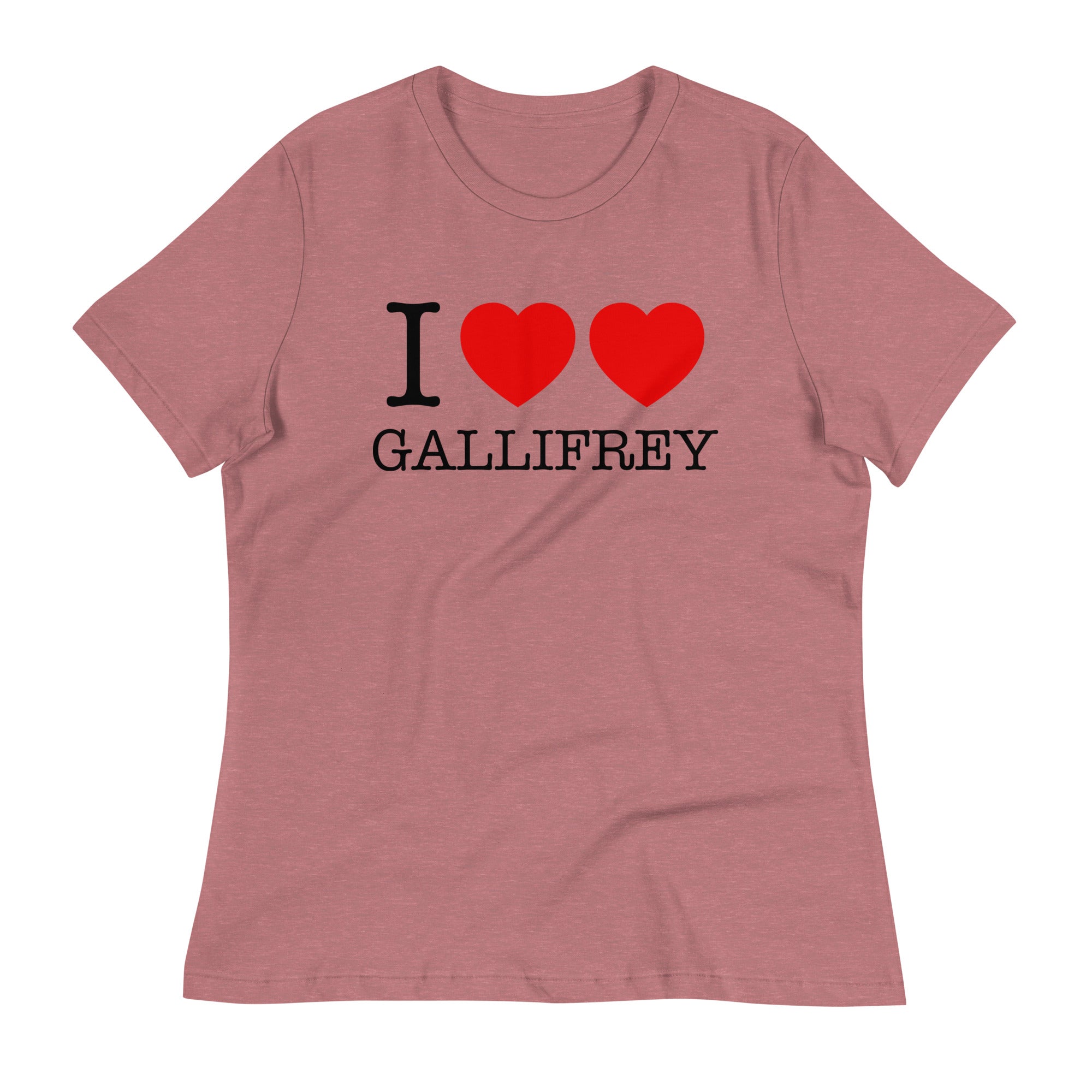 I Heart Heart Gallifrey Women's Signature Tee Hoodie, Sweatshirt | PureTeeCo.com (Image 2)