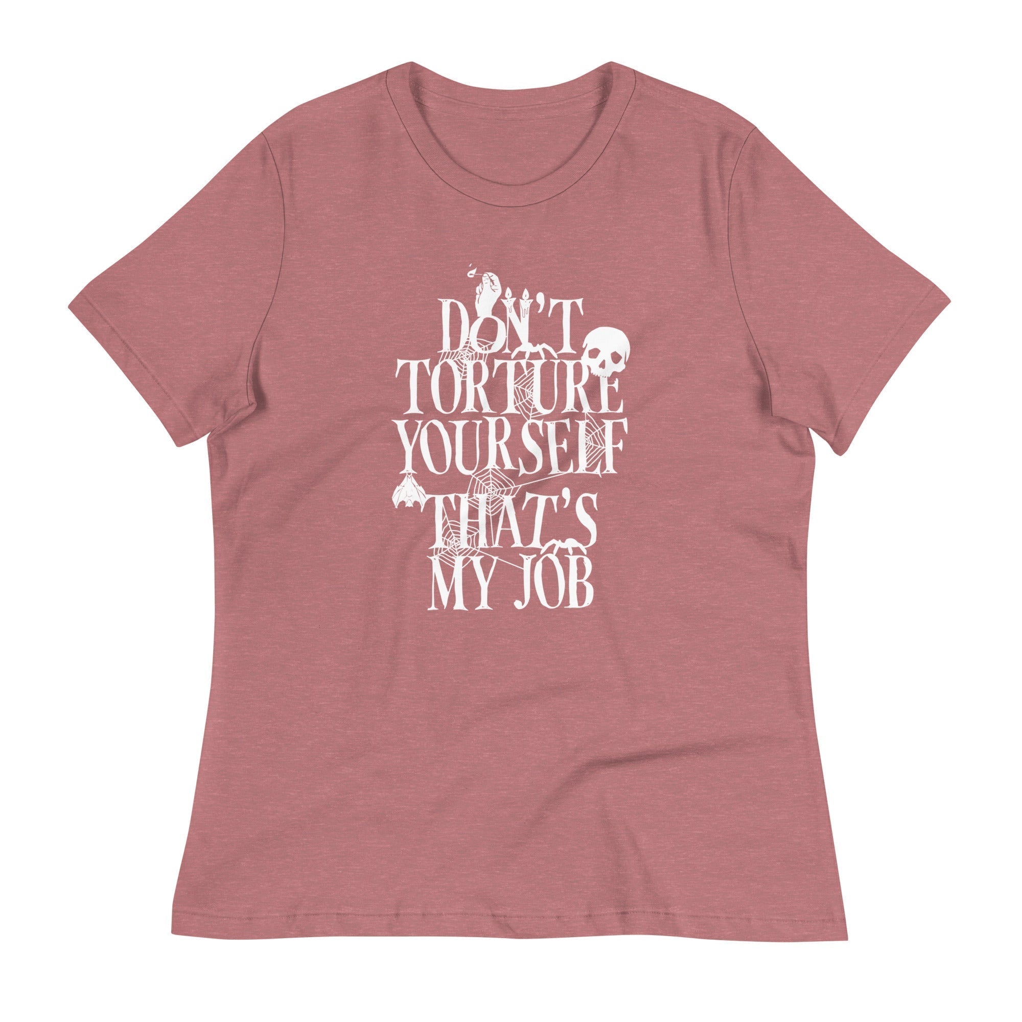Don't Torture Yourself That's My Job Women's Signature Tee Hoodie, Sweatshirt | PureTeeCo.com (Image 5)