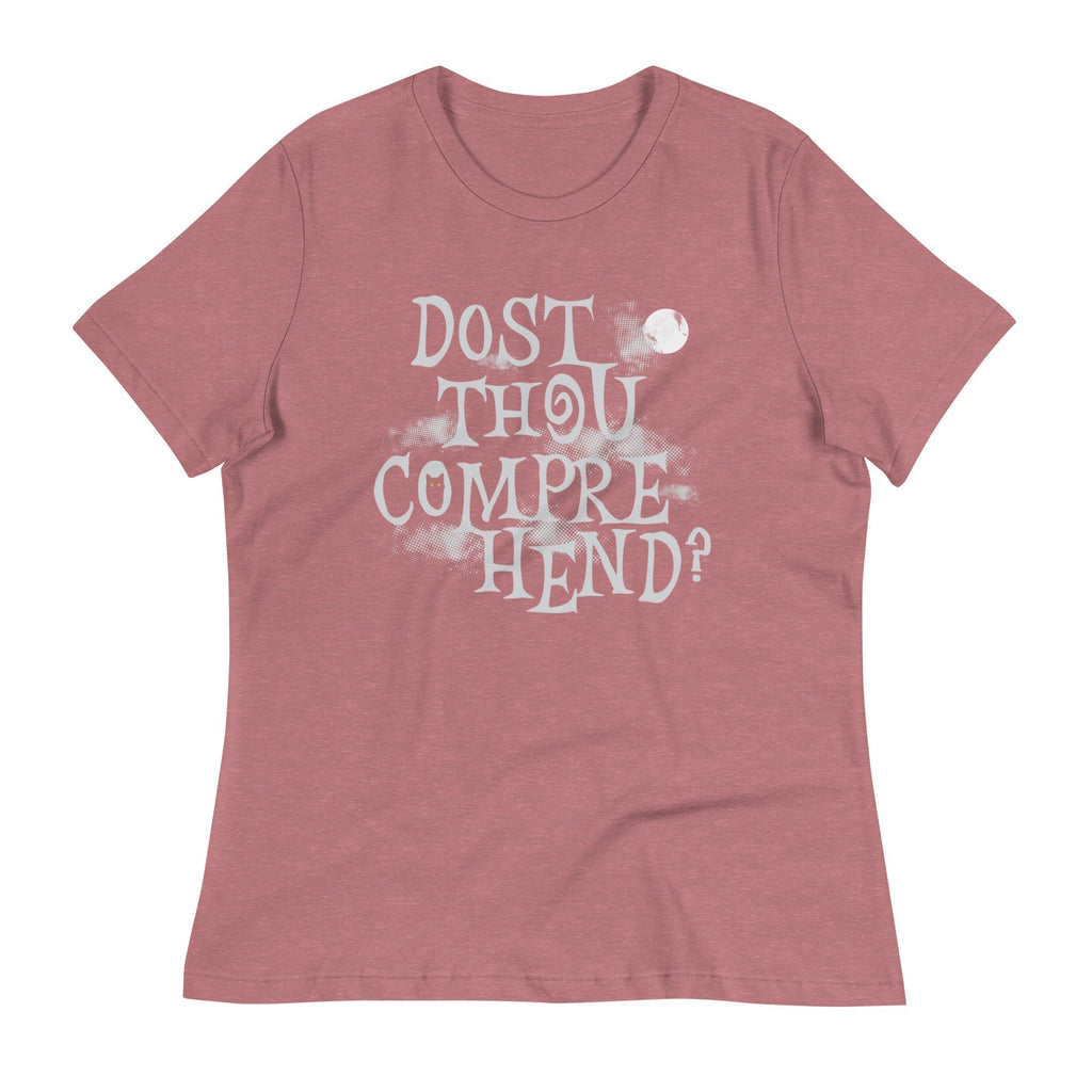Dost Thou Comprehend? Women's Signature Tee Hoodie, Sweatshirt | PureTeeCo.com (Image 4)