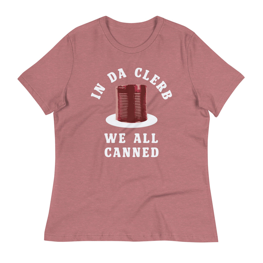In Da Clerb We All Canned Women's Signature Tee Hoodie, Sweatshirt | PureTeeCo.com (Image 2)