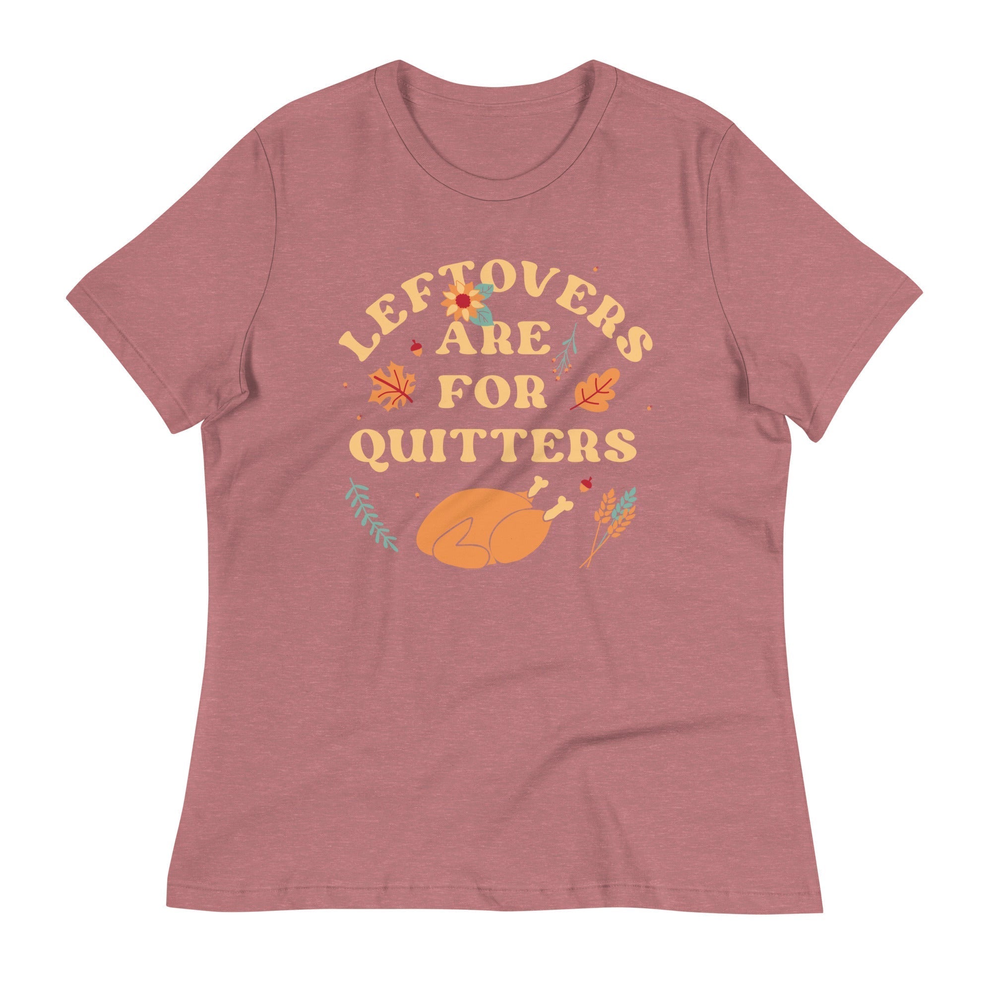 Leftovers Are For Quitters Women's Signature Tee Hoodie, Sweatshirt | PureTeeCo.com (Image 1)