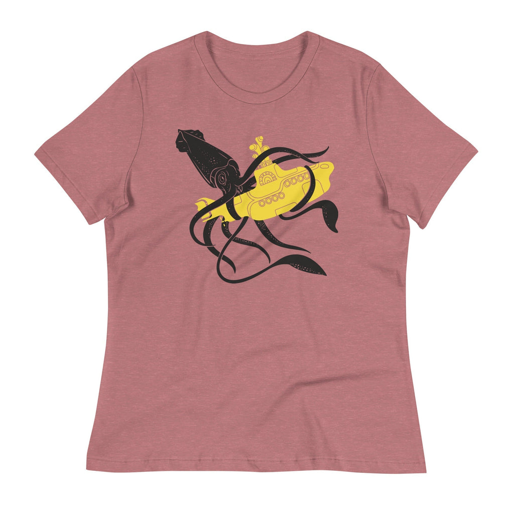 Squid Sub Battle Women's Signature Tee Hoodie, Sweatshirt | PureTeeCo.com (Image 1)