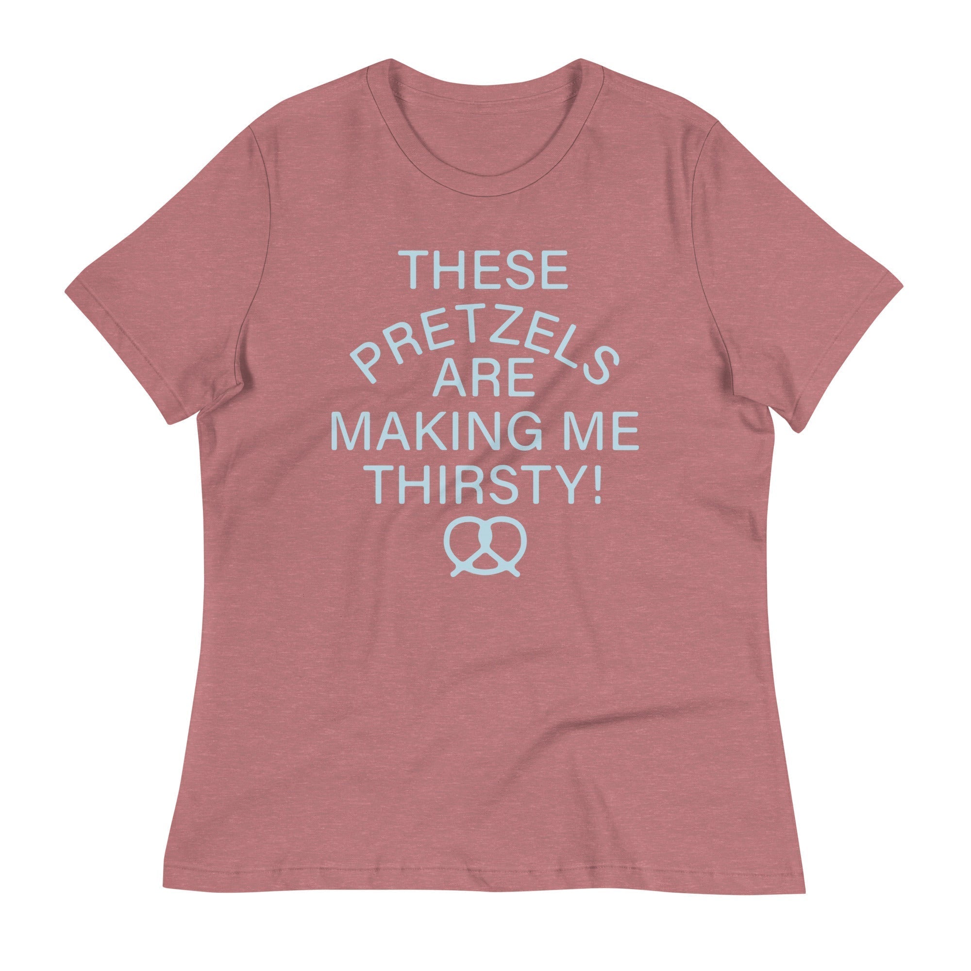 These Pretzels Are Making Me Thirsty! Women's Signature Tee Hoodie, Sweatshirt | PureTeeCo.com (Image 4)
