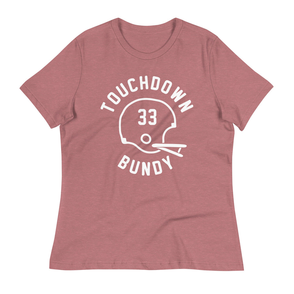 Touchdown Bundy Women's Signature Tee Hoodie, Sweatshirt | PureTeeCo.com (Image 5)