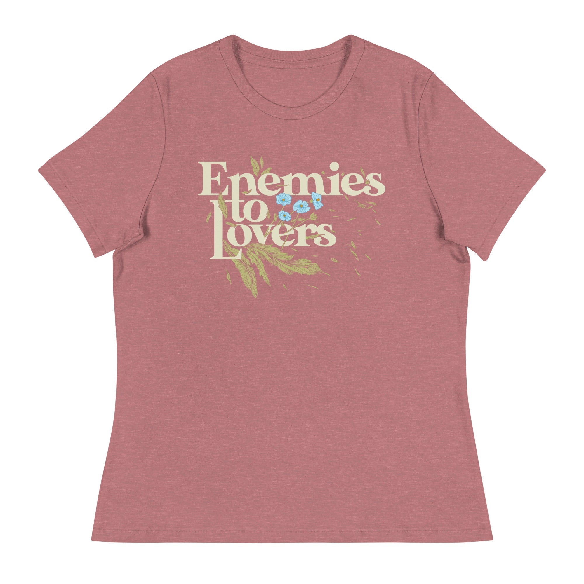 Enemies To Lovers Women's Signature Tee Hoodie, Sweatshirt | PureTeeCo.com (Image 4)