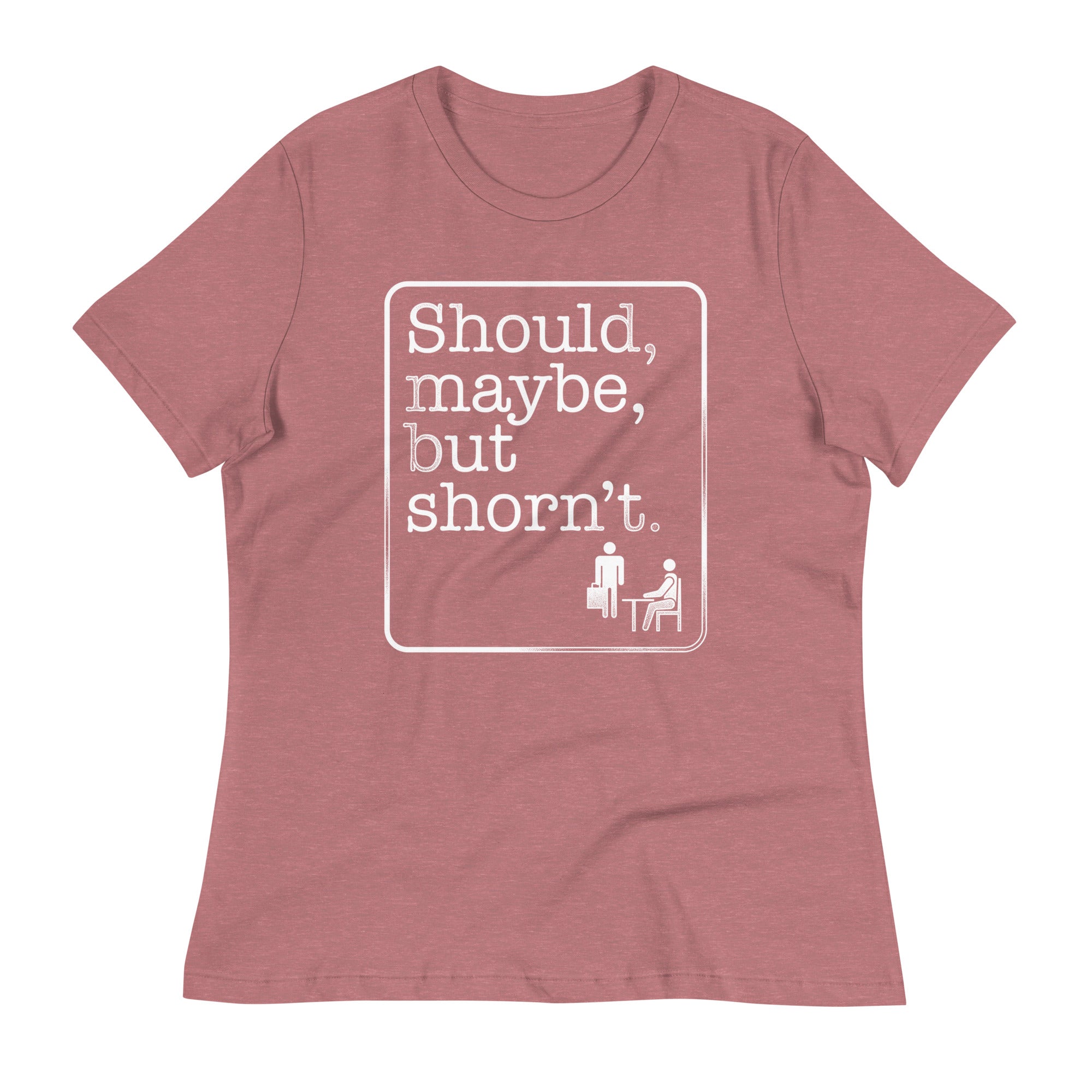 Should, Maybe, But Shorn't Women's Signature Tee Hoodie, Sweatshirt | PureTeeCo.com (Image 5)