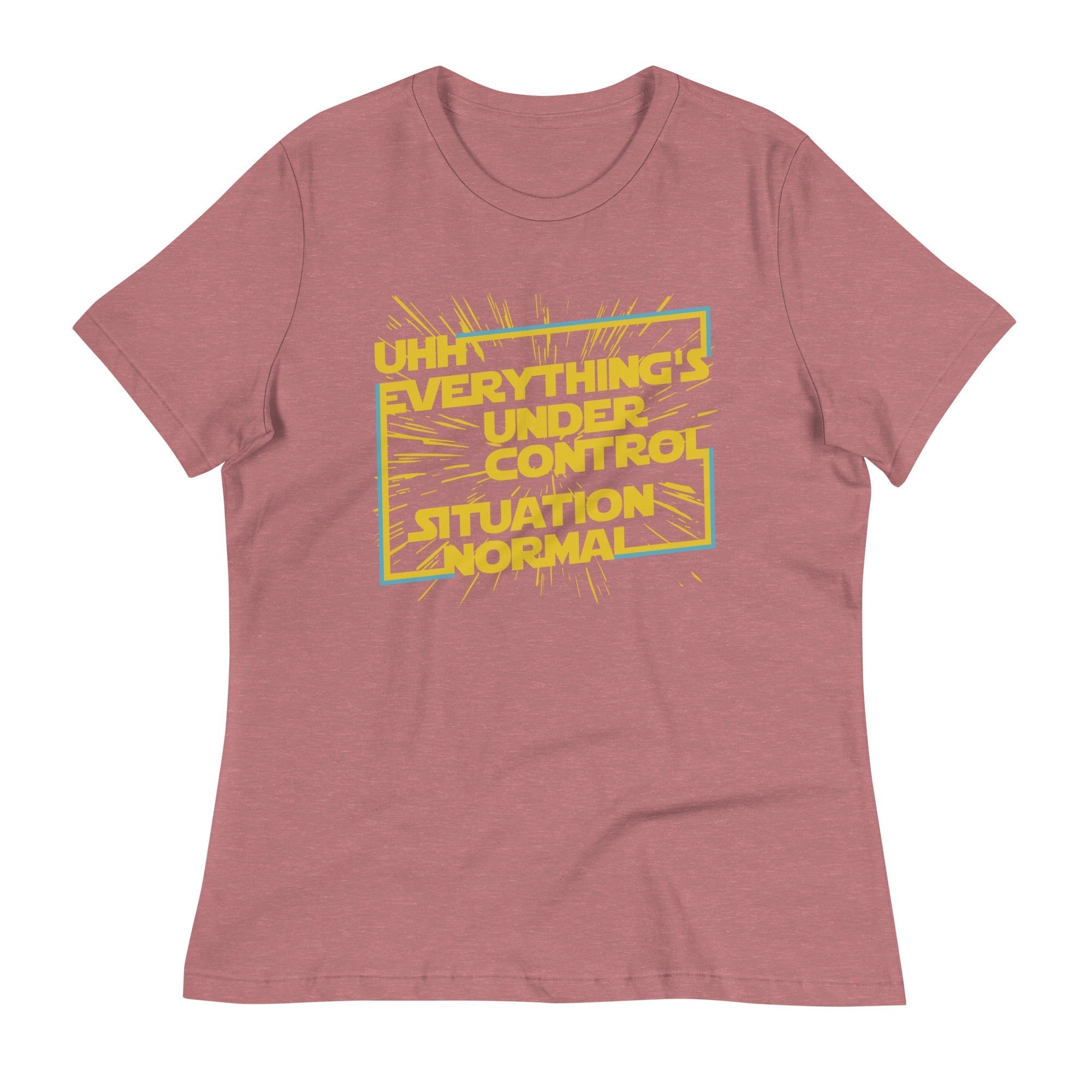 Everything's Under Control Situation Normal Women's Signature Tee Hoodie, Sweatshirt | PureTeeCo.com (Image 5)