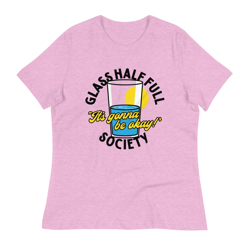 Glass Half Full Society Women's Signature Tee Hoodie, Sweatshirt | PureTeeCo.com (Image 4)