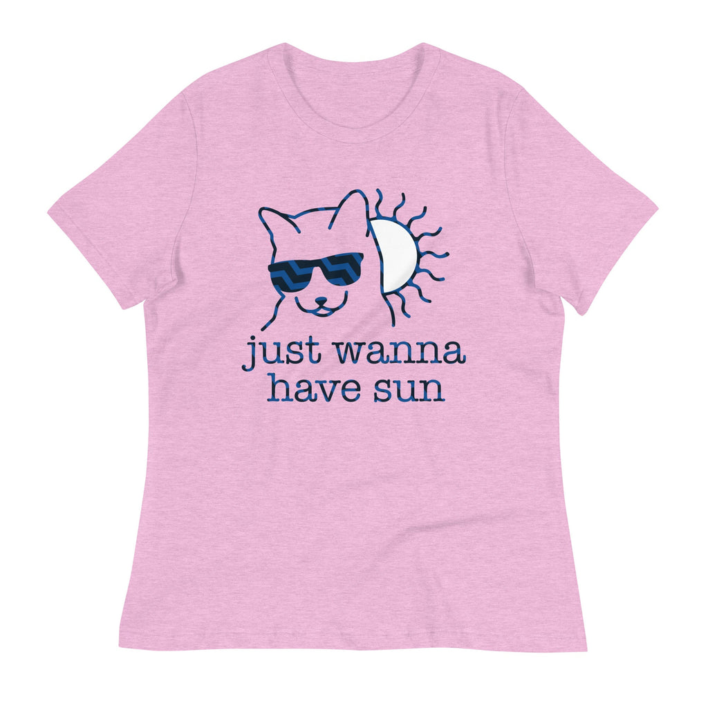 Just Wanna Have Sun Women's Signature Tee Hoodie, Sweatshirt | PureTeeCo.com (Image 2)