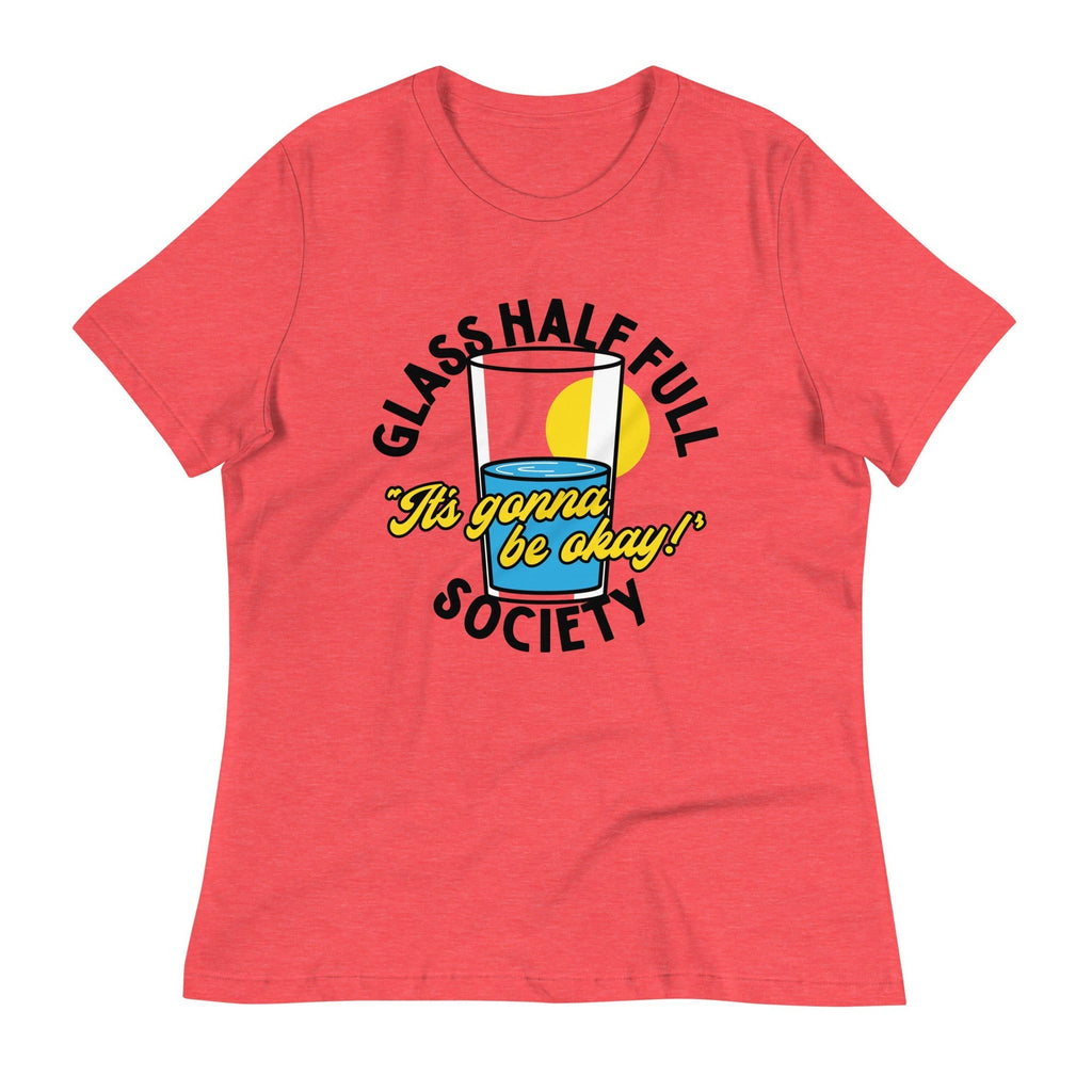 Glass Half Full Society Women's Signature Tee Hoodie, Sweatshirt | PureTeeCo.com (Image 2)