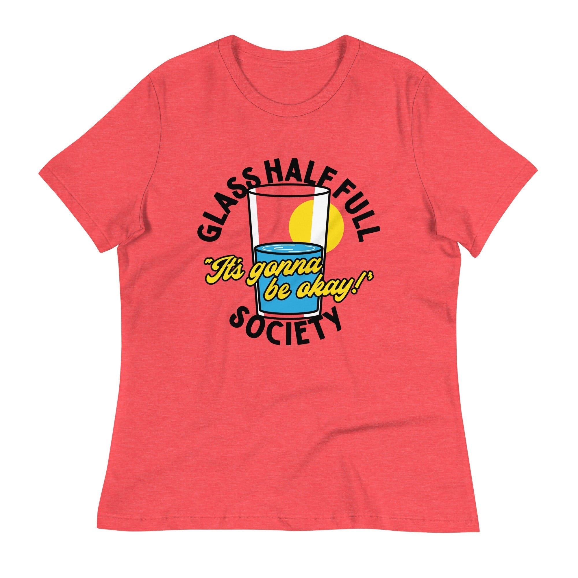 Glass Half Full Society Women's Signature Tee Hoodie, Sweatshirt | PureTeeCo.com (Image 2)