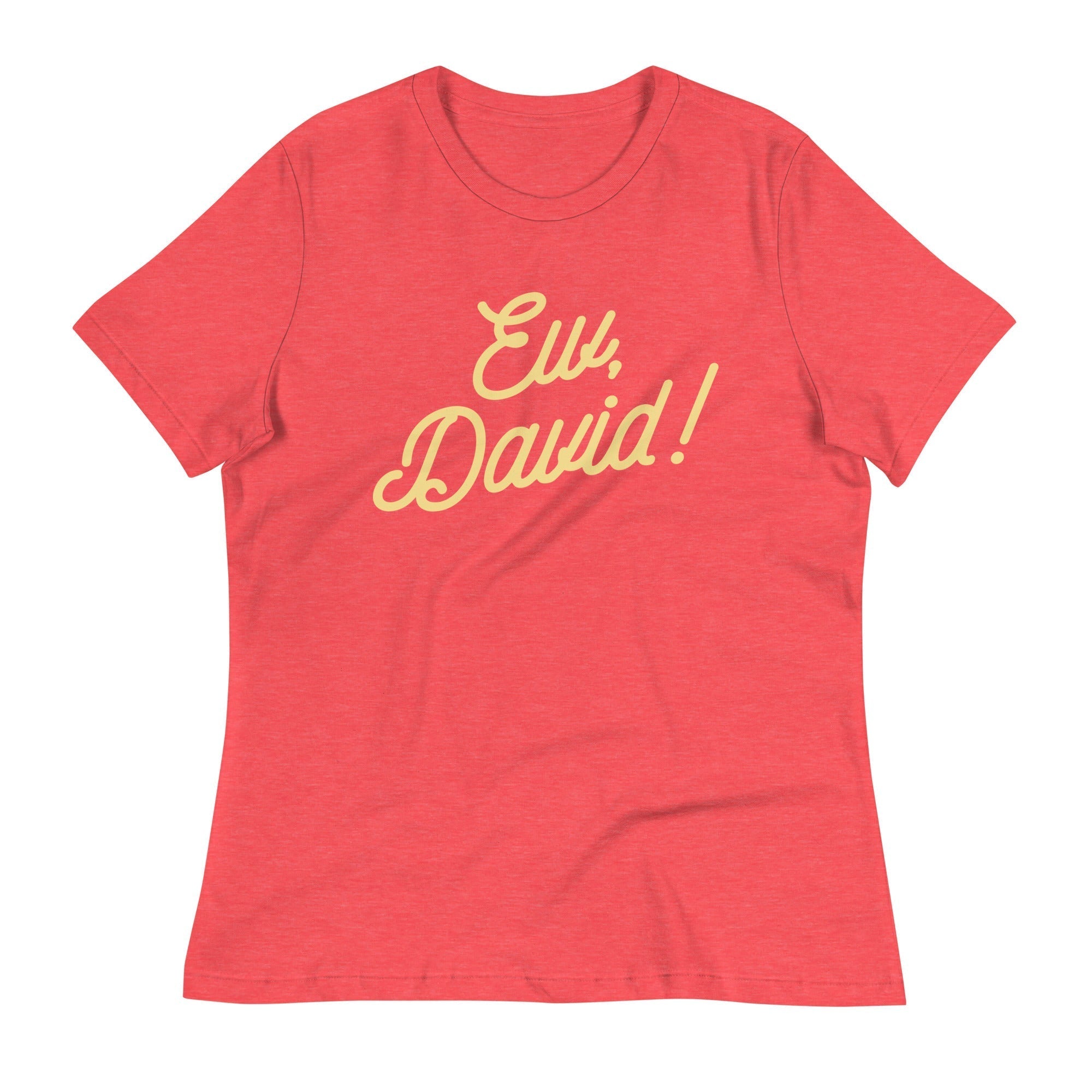 Ew, David! Women's Signature Tee Hoodie, Sweatshirt | PureTeeCo.com (Image 4)