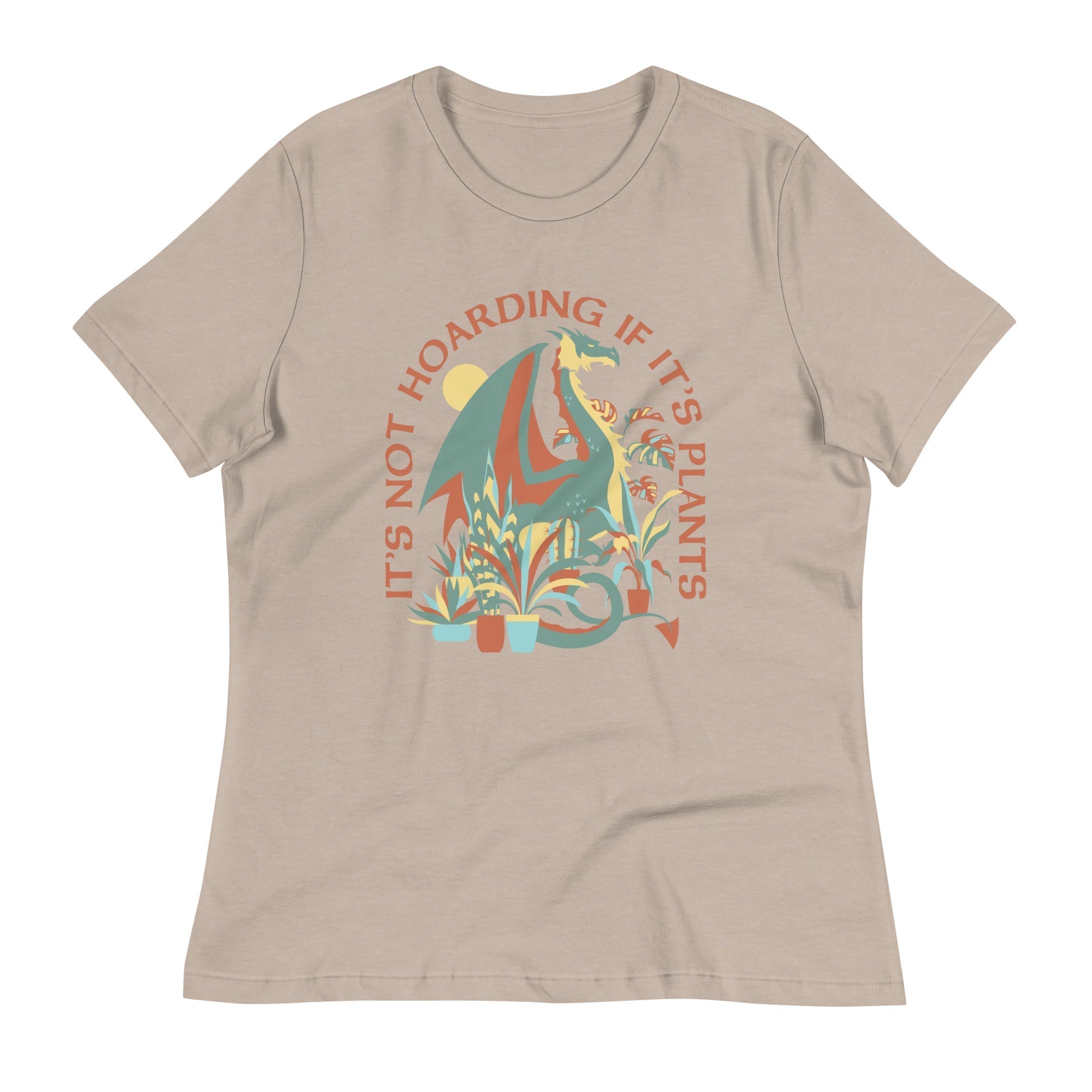 It's Not Hoarding If It's Plants Women's Signature Tee Hoodie, Sweatshirt | PureTeeCo.com (Image 4)