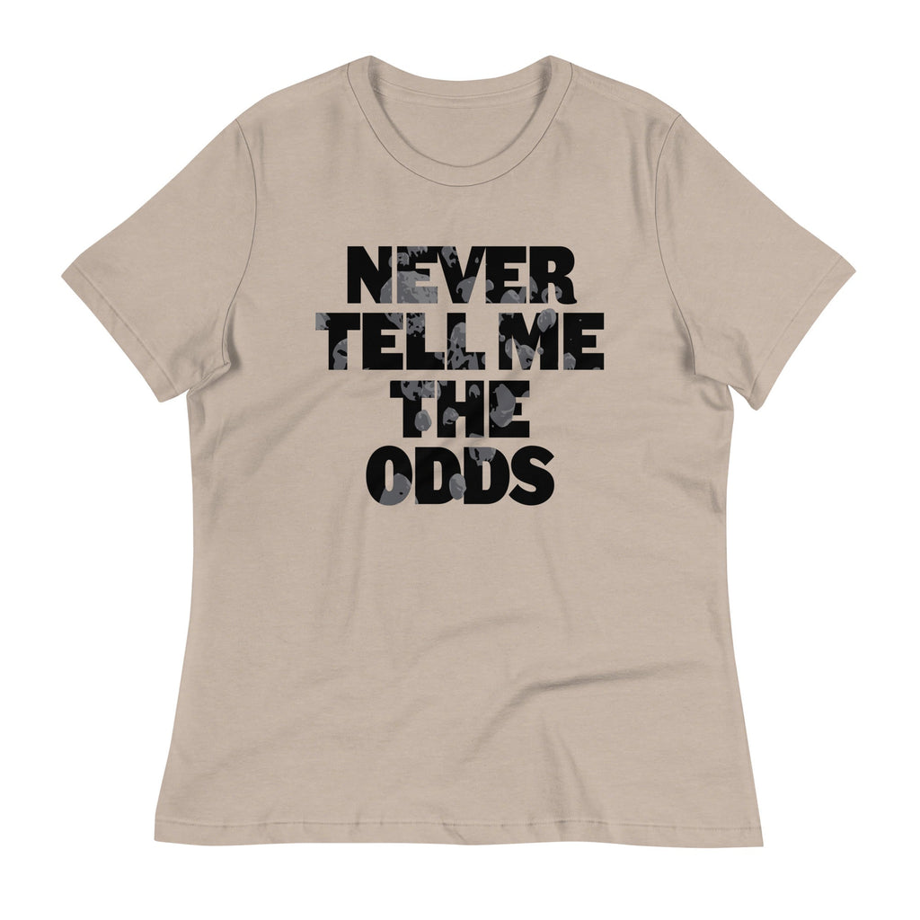 Never Tell Me The Odds Women's Signature Tee Hoodie, Sweatshirt | PureTeeCo.com (Image 4)