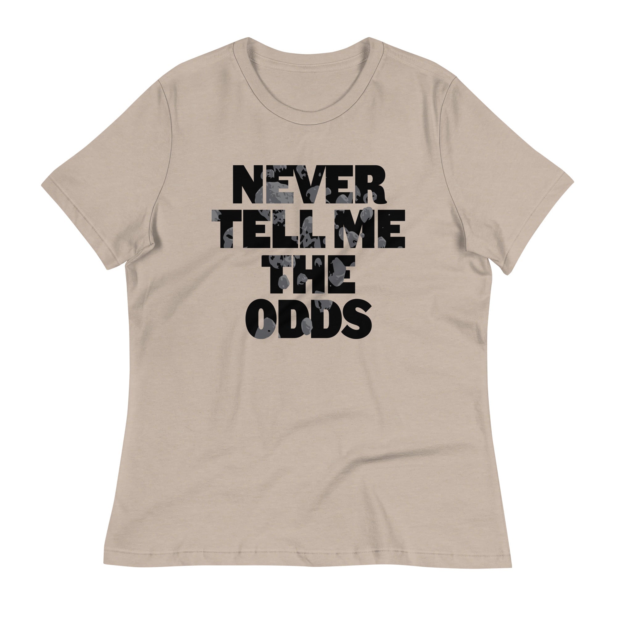 Never Tell Me The Odds Women's Signature Tee Hoodie, Sweatshirt | PureTeeCo.com (Image 4)