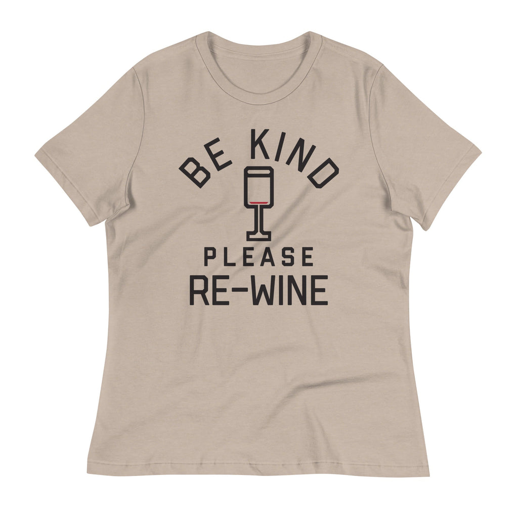 Be Kind, Please Re-Wine Women's Signature Tee Hoodie, Sweatshirt | PureTeeCo.com (Image 5)