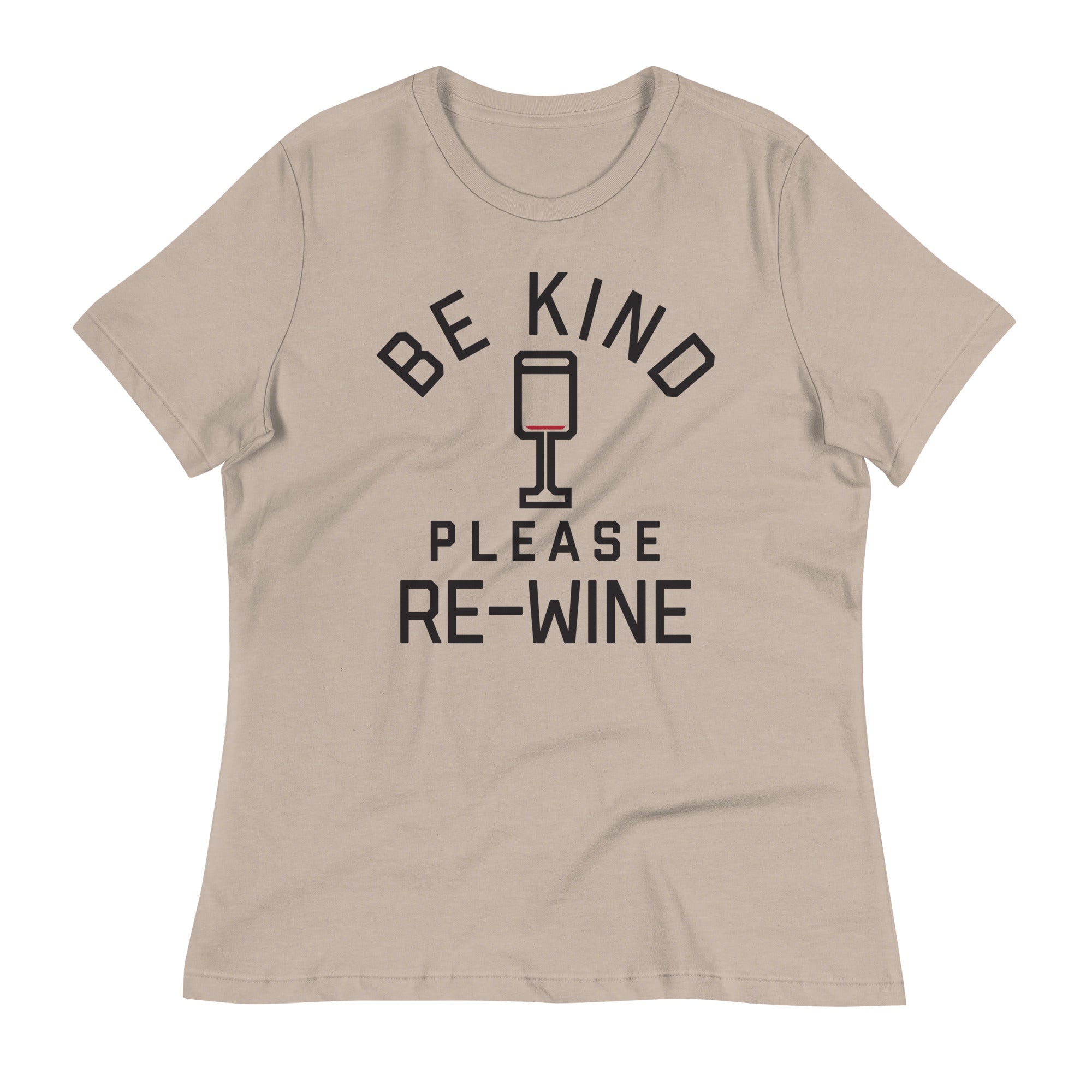 Be Kind, Please Re-Wine Women's Signature Tee Hoodie, Sweatshirt | PureTeeCo.com (Image 5)