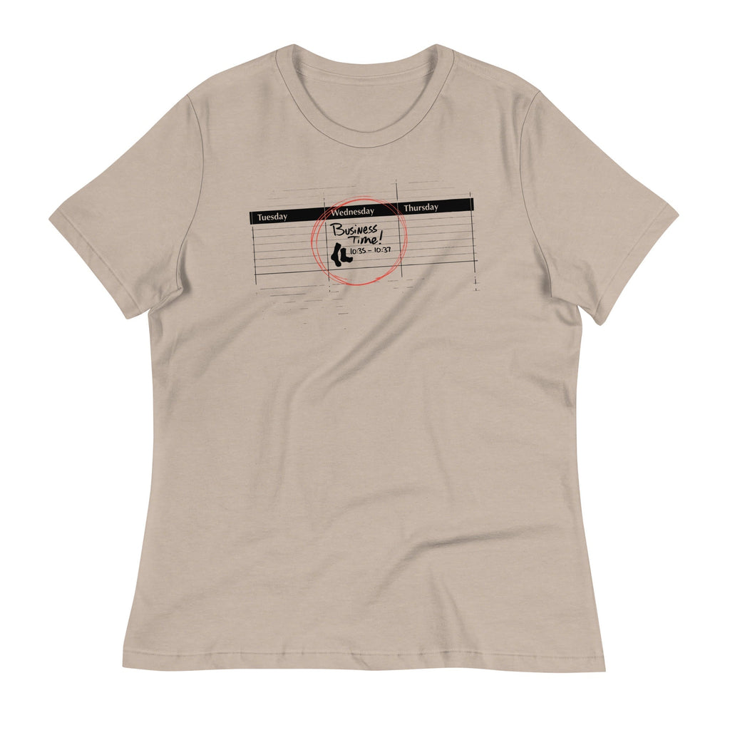 It's Business Time Women's Signature Tee Hoodie, Sweatshirt | PureTeeCo.com (Image 5)