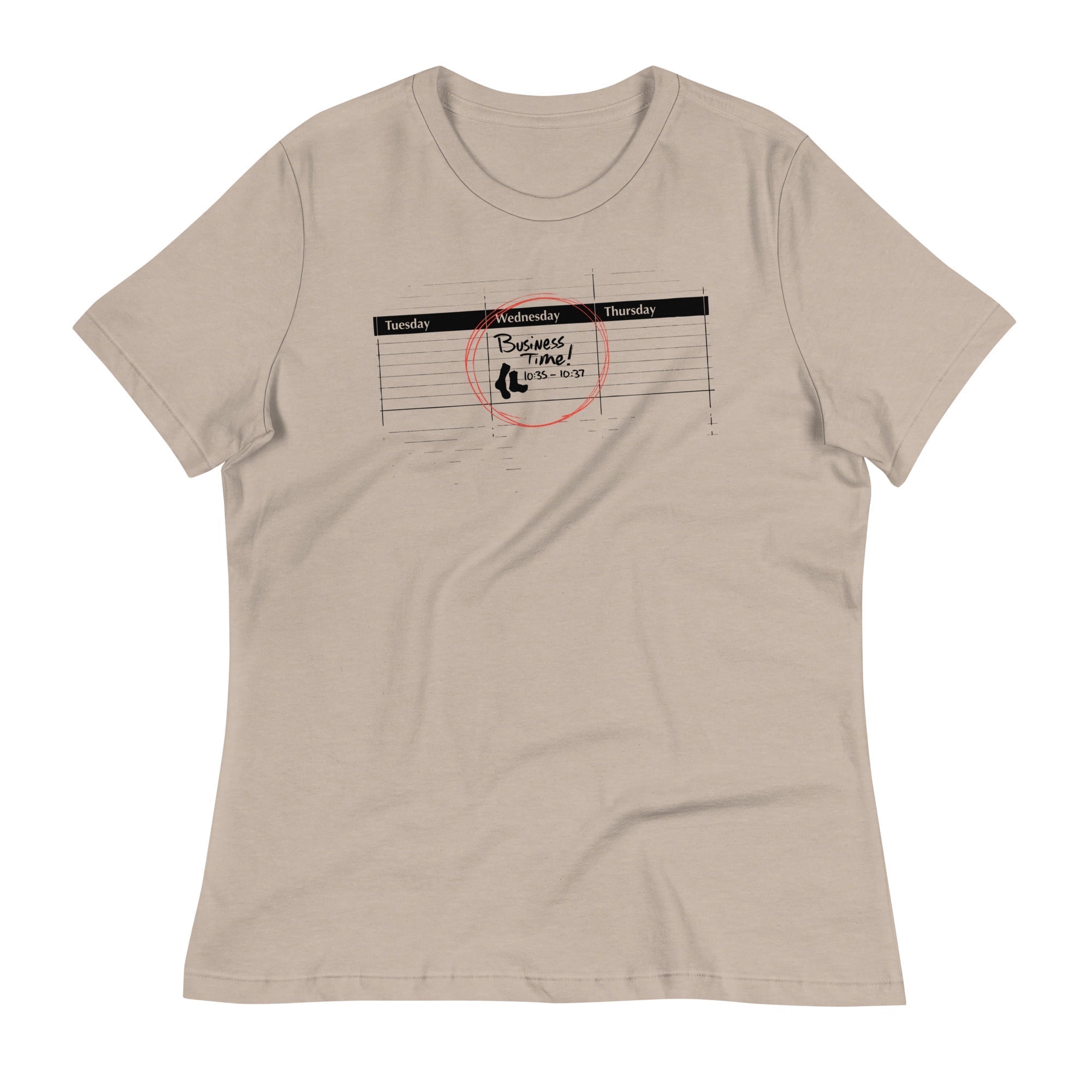 It's Business Time Women's Signature Tee Hoodie, Sweatshirt | PureTeeCo.com (Image 5)