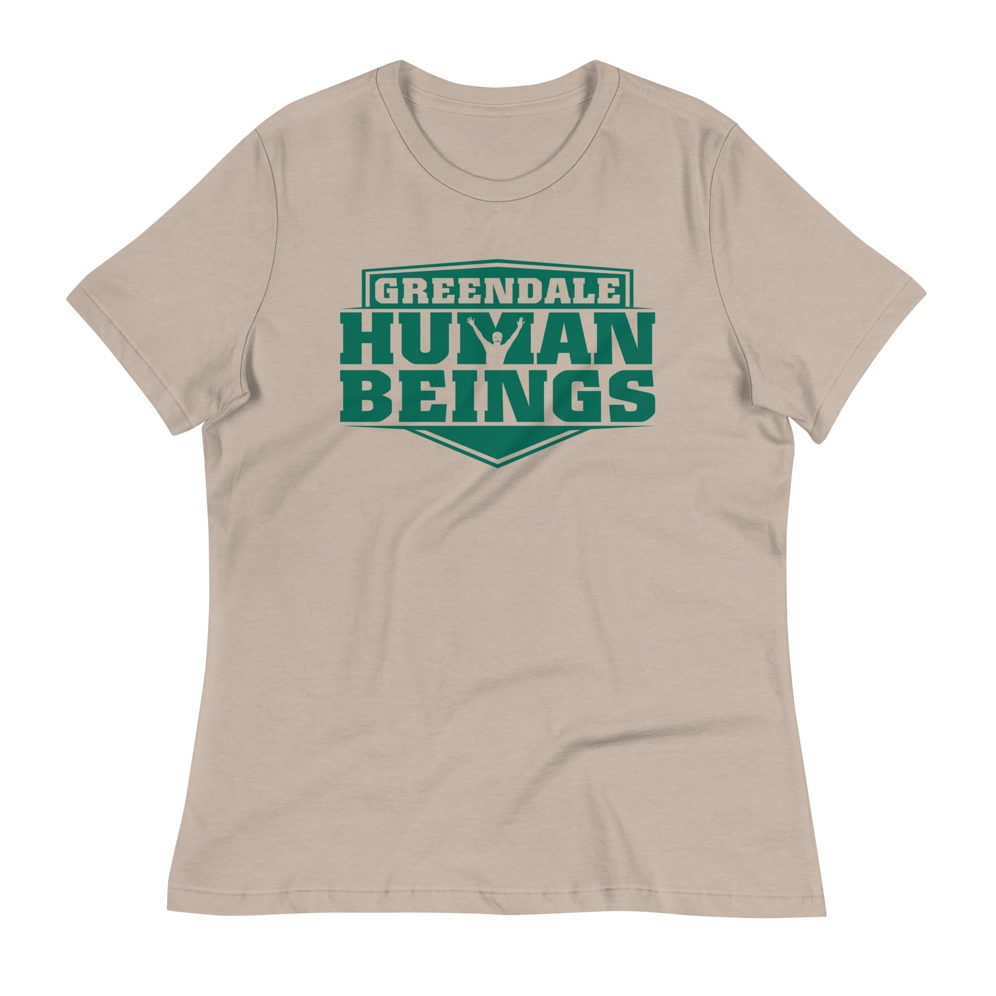 Greendale Human Beings Women's Signature Tee Hoodie, Sweatshirt | PureTeeCo.com (Image 4)