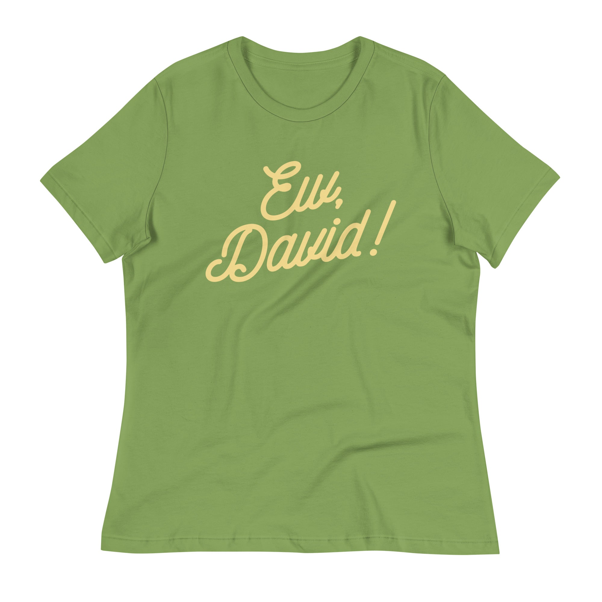 Ew, David! Women's Signature Tee Hoodie, Sweatshirt | PureTeeCo.com (Image 5)