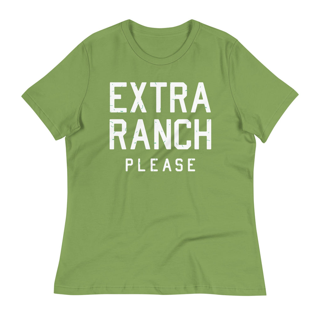Extra Ranch Please Women's Signature Tee Hoodie, Sweatshirt | PureTeeCo.com (Image 5)