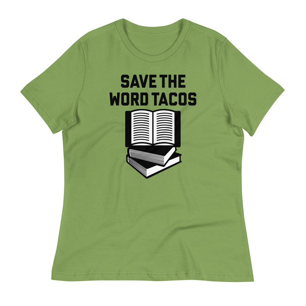 Save The Word Tacos Women's Signature Tee Hoodie, Sweatshirt | PureTeeCo.com (Image 3)