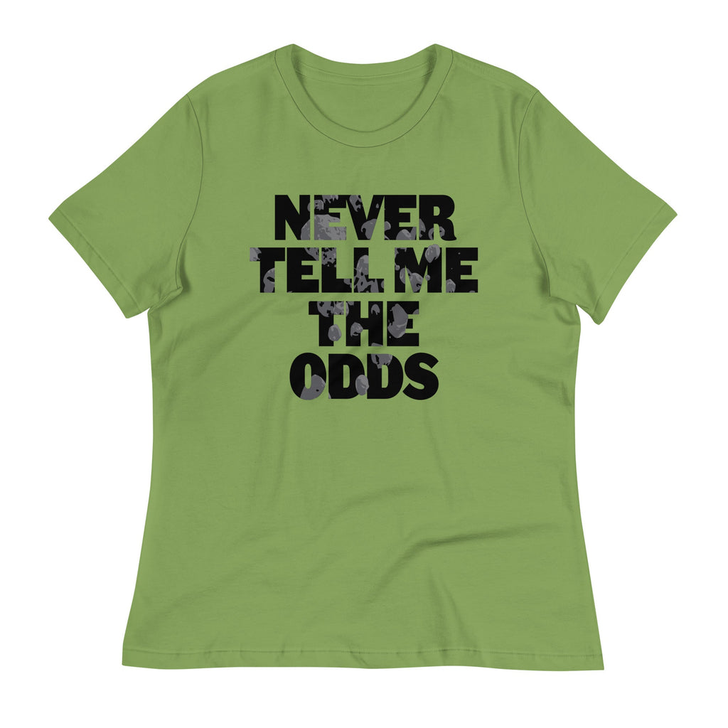 Never Tell Me The Odds Women's Signature Tee Hoodie, Sweatshirt | PureTeeCo.com (Image 2)