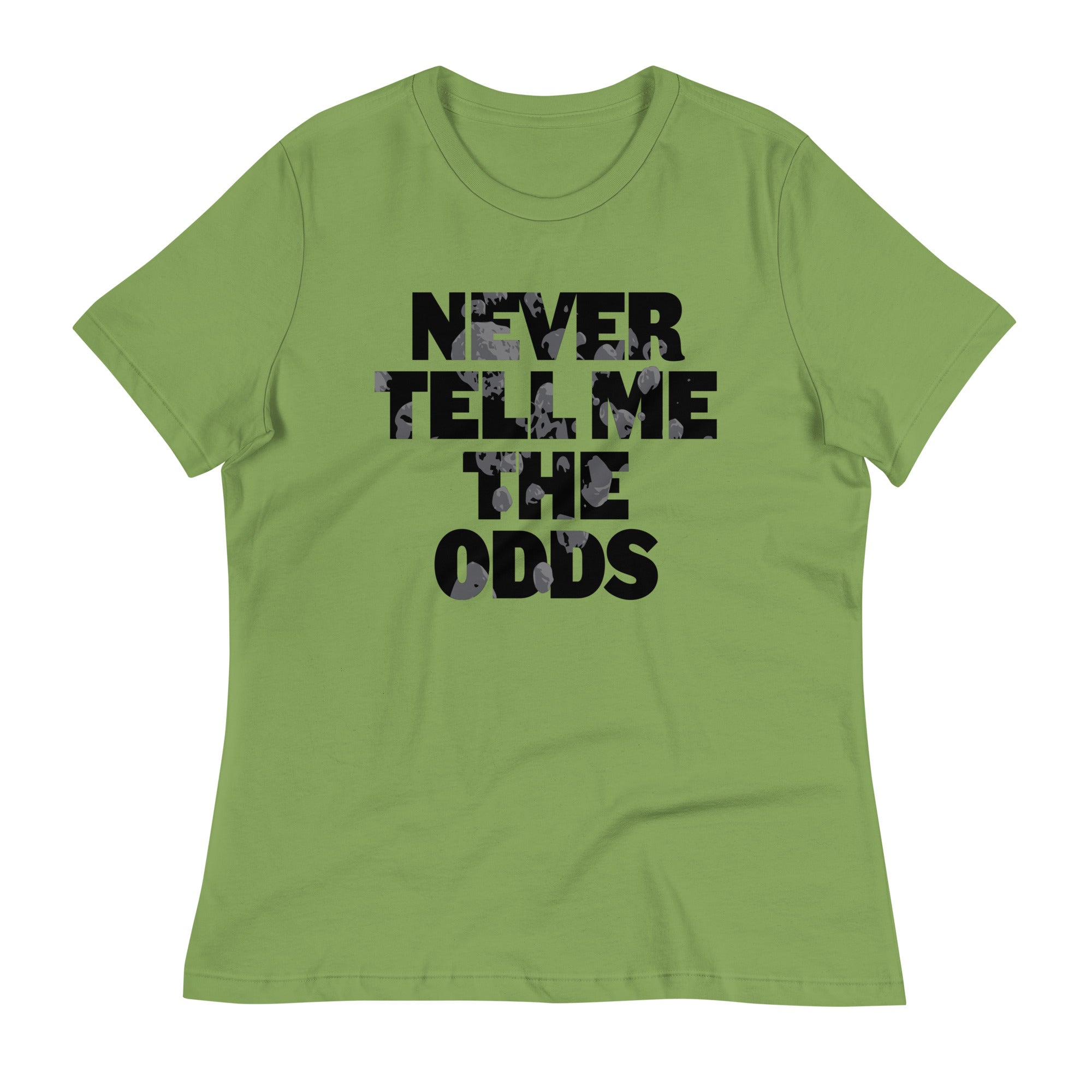 Never Tell Me The Odds Women's Signature Tee Hoodie, Sweatshirt | PureTeeCo.com (Image 2)