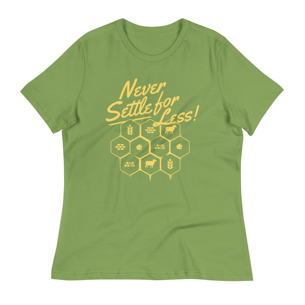 Never Settle For Less Women's Signature Tee Hoodie, Sweatshirt | PureTeeCo.com (Image 4)