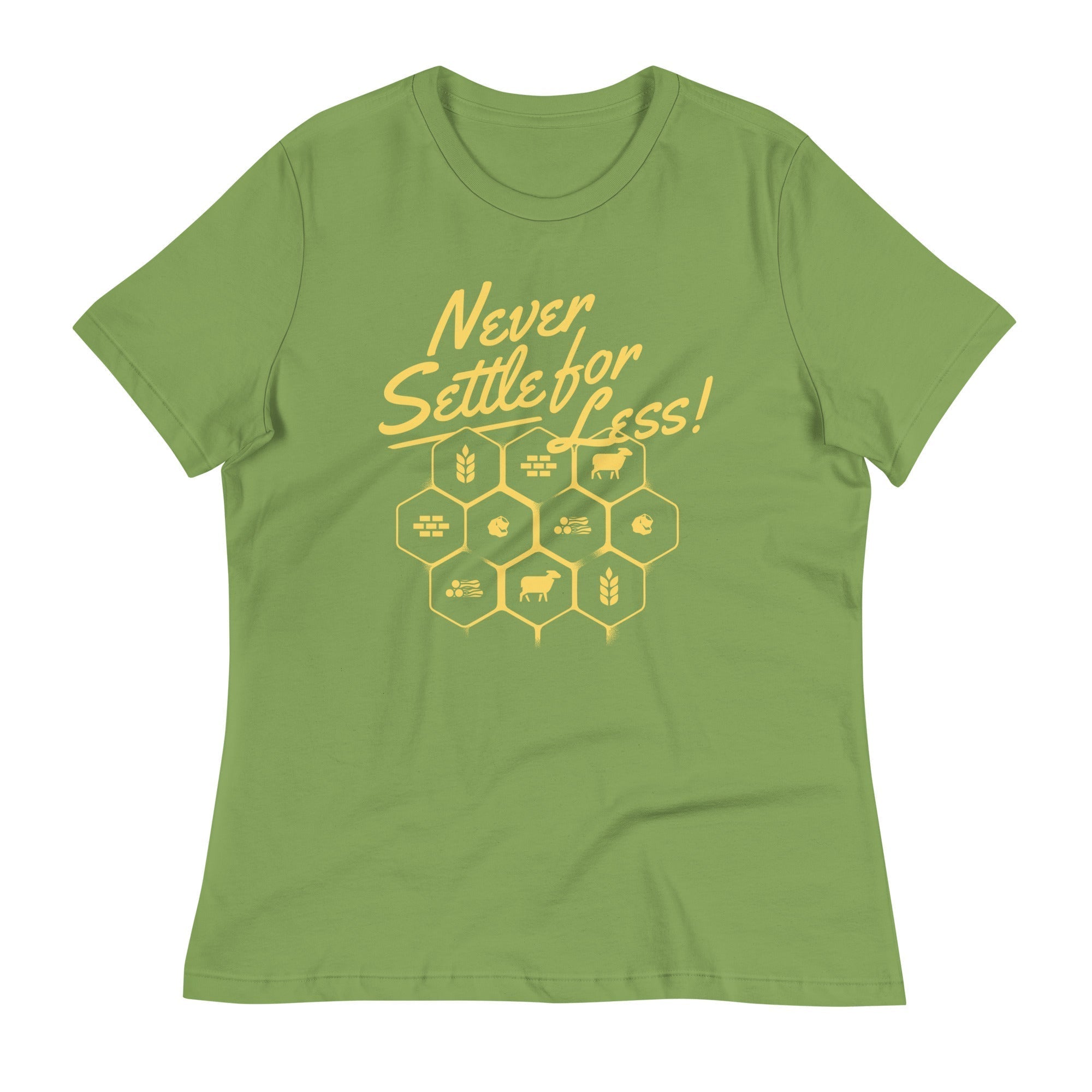 Never Settle For Less Women's Signature Tee Hoodie, Sweatshirt | PureTeeCo.com (Image 4)