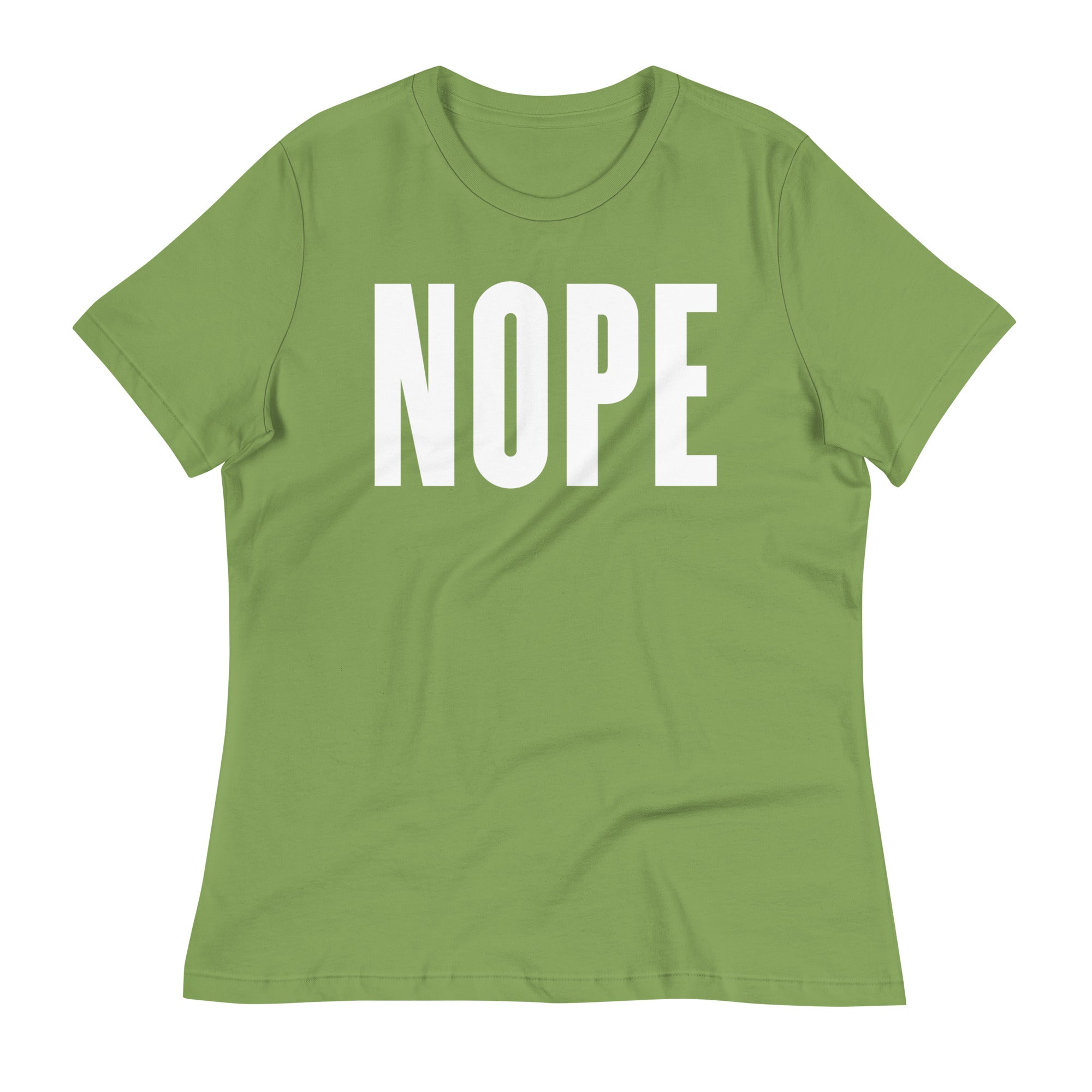 Nope Women's Signature Tee Hoodie, Sweatshirt | PureTeeCo.com (Image 4)
