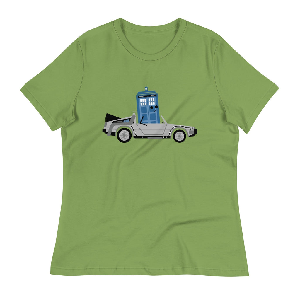 Time Machine x Two Women's Signature Tee Hoodie, Sweatshirt | PureTeeCo.com (Image 1)