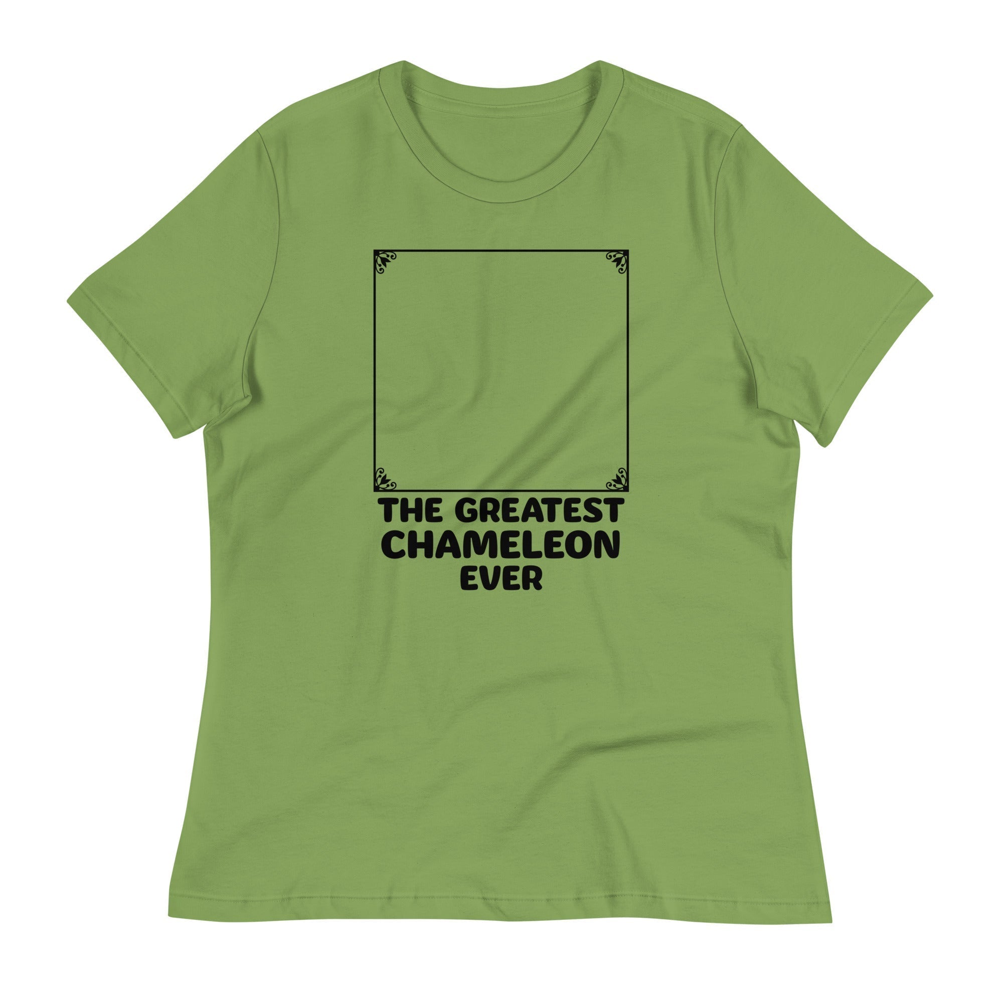 The Greatest Chameleon Ever Women's Signature Tee Hoodie, Sweatshirt | PureTeeCo.com (Image 1)