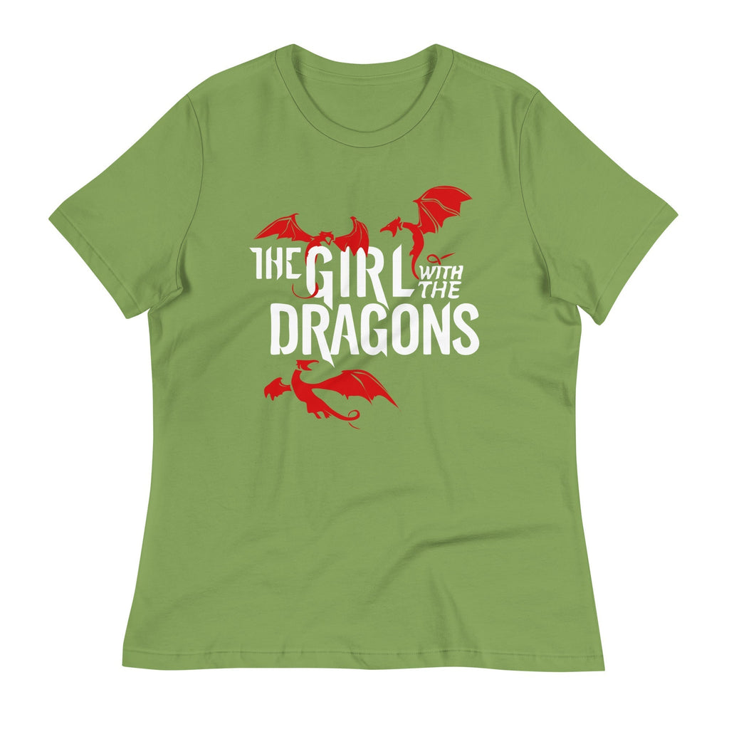 The Girl With The Dragons Women's Signature Tee Hoodie, Sweatshirt | PureTeeCo.com (Image 3)
