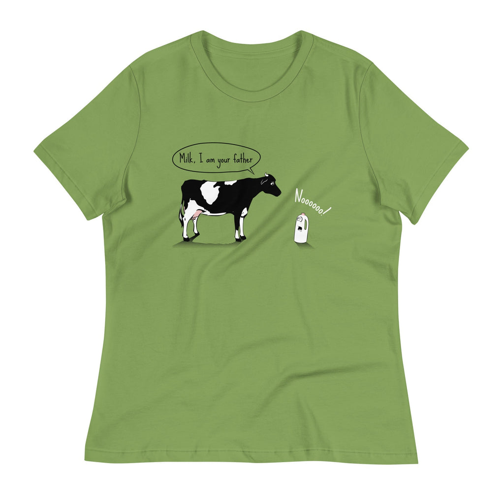 Milk, I am your father Women's Signature Tee Hoodie, Sweatshirt | PureTeeCo.com (Image 4)
