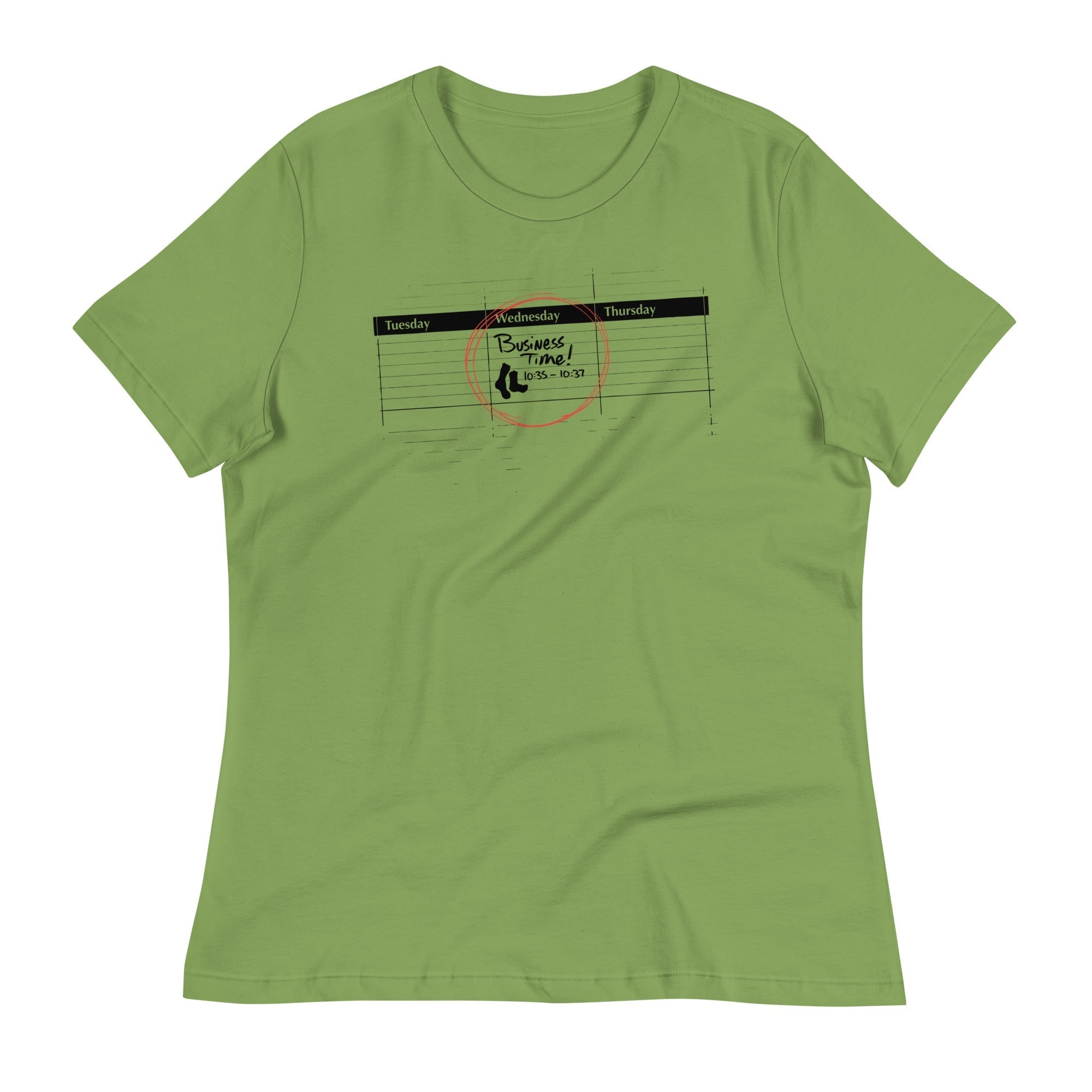 It's Business Time Women's Signature Tee Hoodie, Sweatshirt | PureTeeCo.com (Image 2)