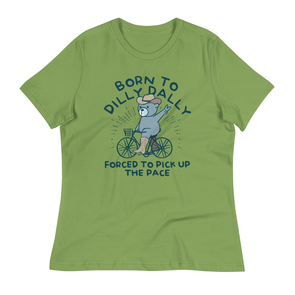 Born To Dilly Dally Forced To Pick Up The Pace Women's Signature Tee Hoodie, Sweatshirt | PureTeeCo.com (Image 5)