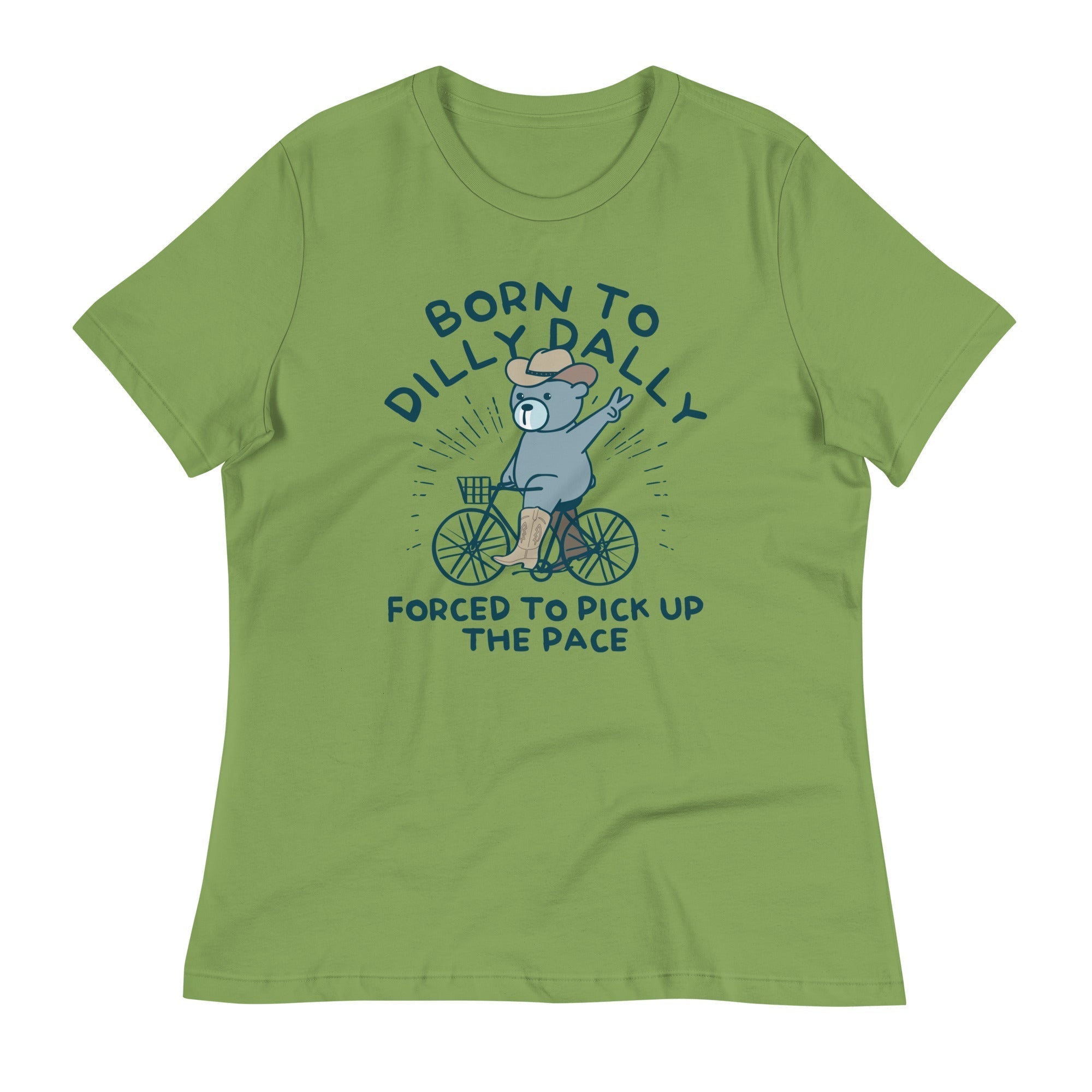 Born To Dilly Dally Forced To Pick Up The Pace Women's Signature Tee Hoodie, Sweatshirt | PureTeeCo.com (Image 5)