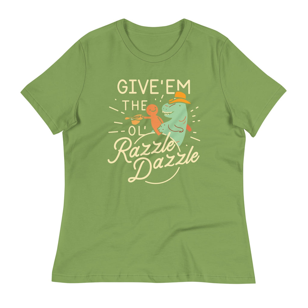 Give'em The Ol' Razzle Dazzle Women's Signature Tee Hoodie, Sweatshirt | PureTeeCo.com (Image 5)